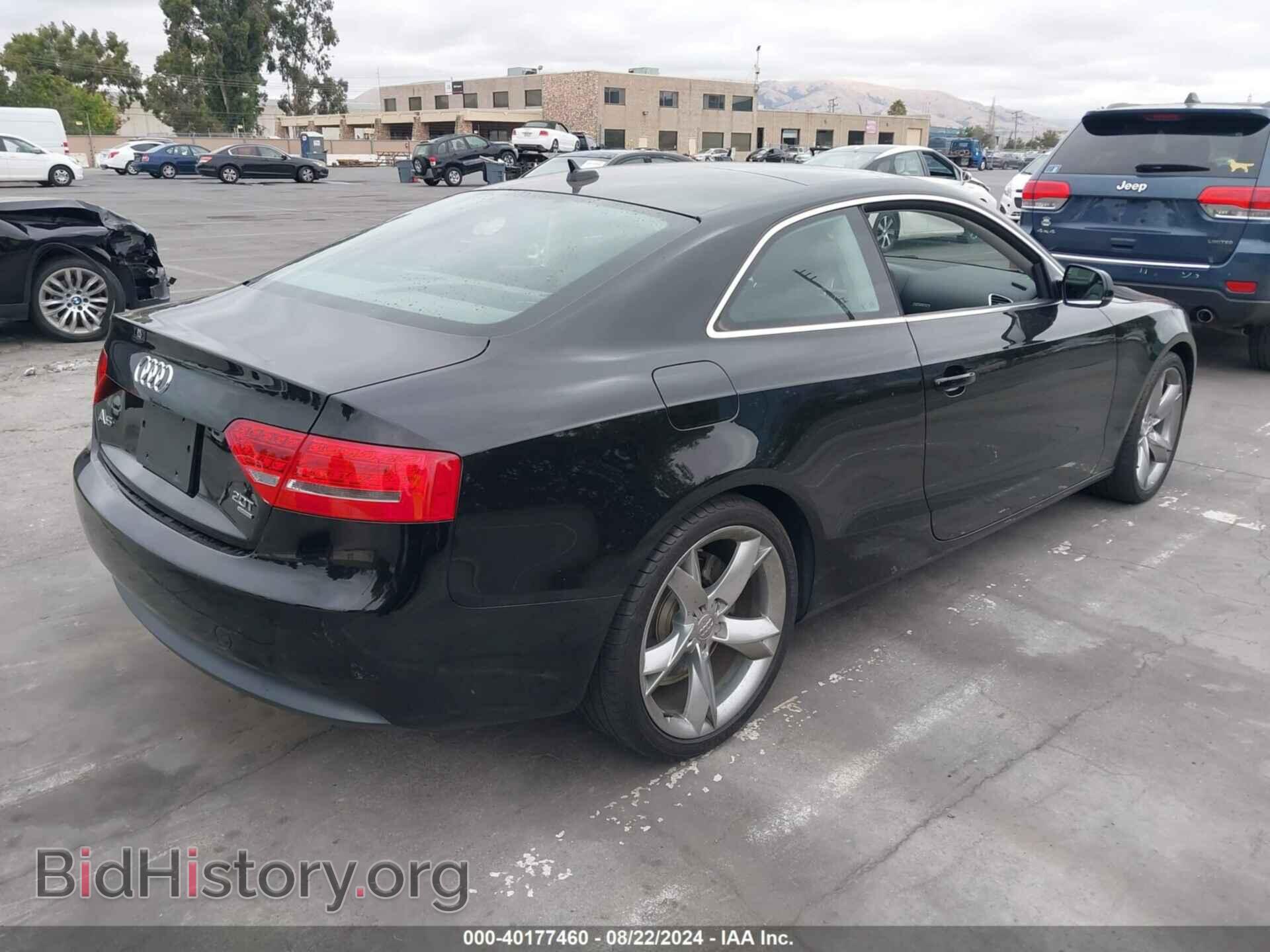 2012 AUDI A5 - VIN: WAULFAFR8CA000900 - Фото 4