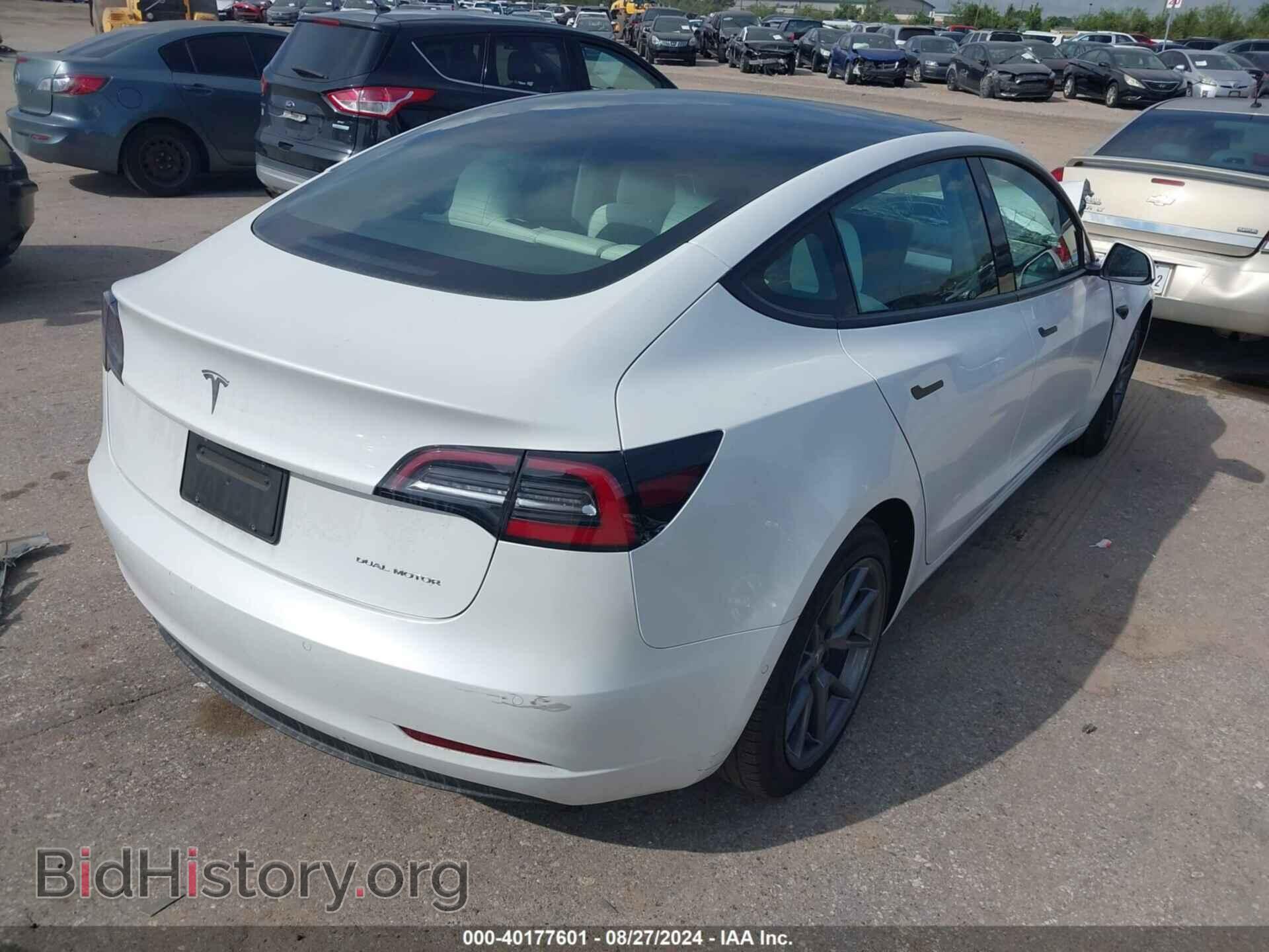 2021 TESLA MODEL 3 - VIN: 5YJ3E1EB4MF073054 - Фото 4