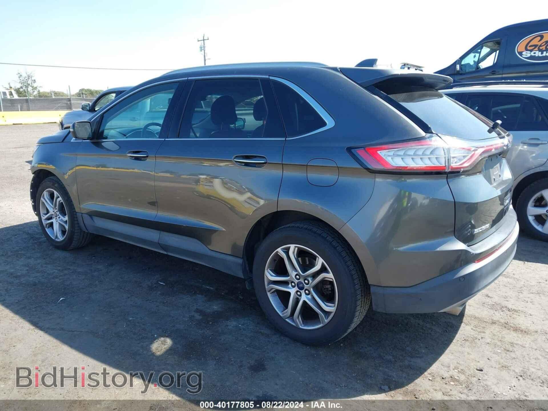 2016 FORD EDGE - VIN: 2FMPK4K97GBB06803 - Фото 3