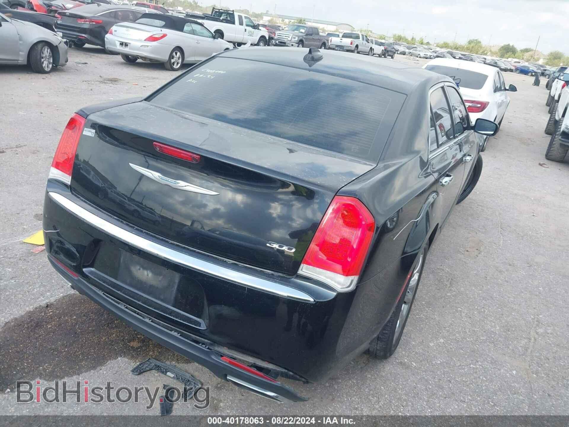 2018 CHRYSLER 300 - VIN: 2C3CCAEG4JH208058 - Фото 4
