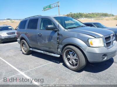 2007 Dodge DURANGO SXT, серый — VIN 1D8HD38N07F501780, IAAI