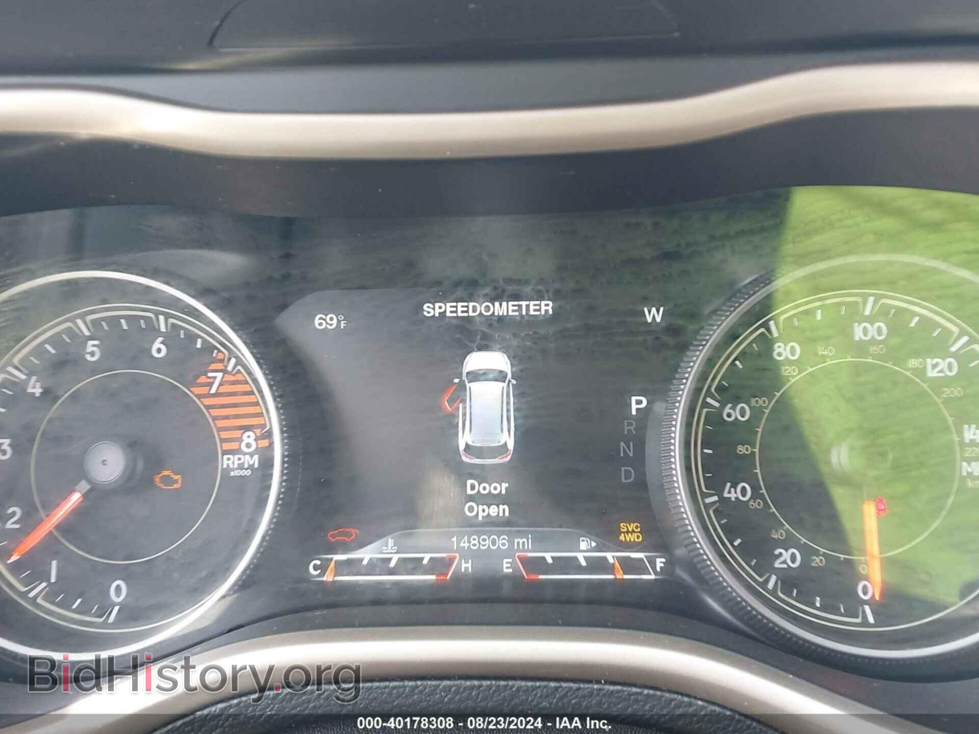 2016 JEEP CHEROKEE - VIN: 1C4PJMDS0GW333529 - Фото 7