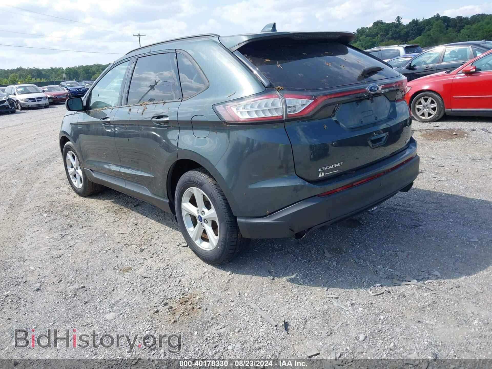 2015 FORD EDGE - VIN: 2FMTK4G90FBB88427 - Photo 3