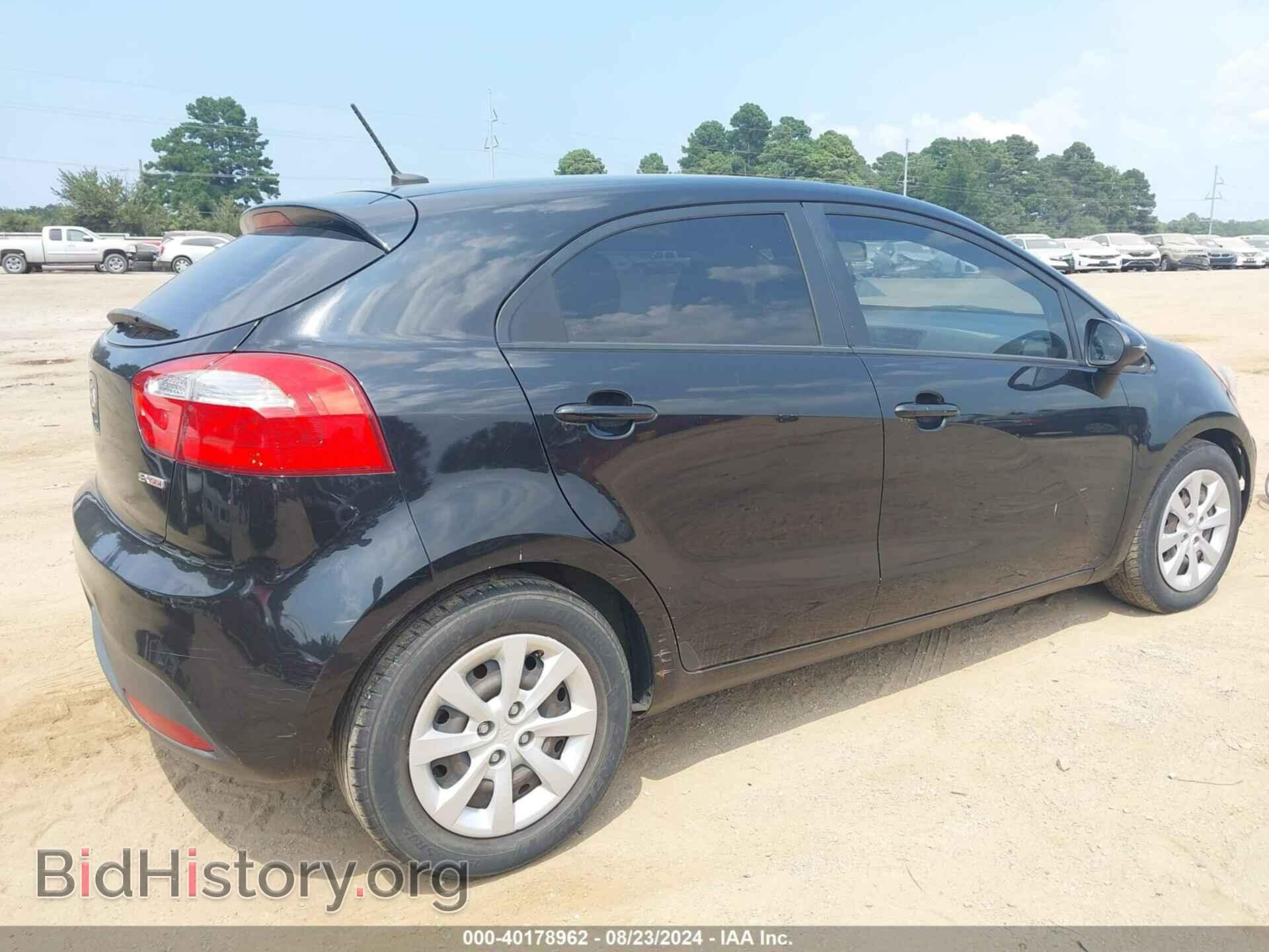 2012 KIA RIO5 - VIN: KNADN5A35C6012829 - Фото 4