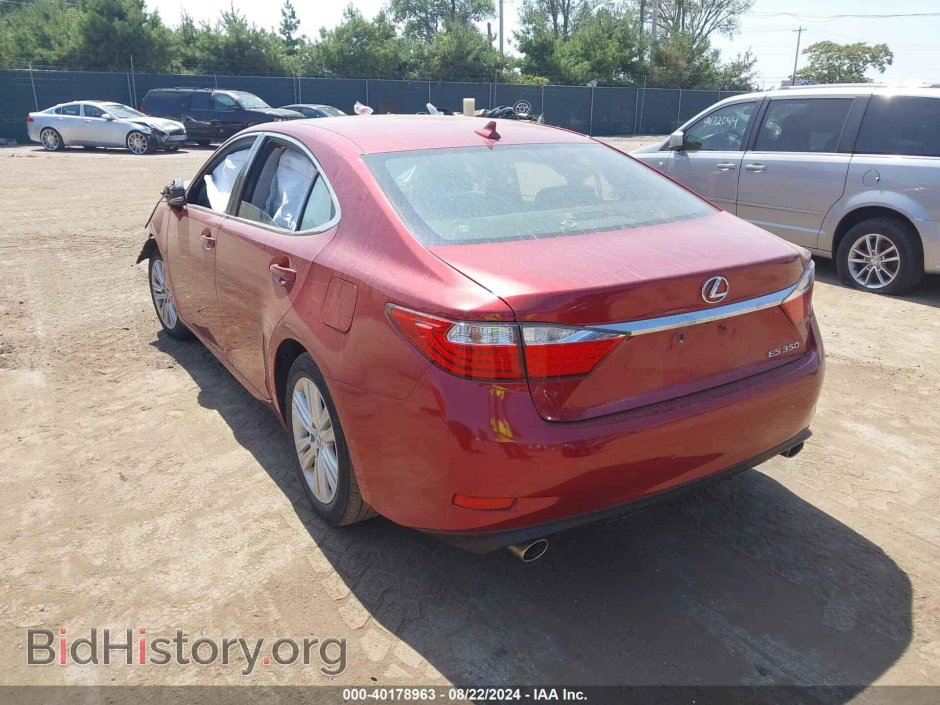 2014 LEXUS ES 350 - VIN: JTHBK1GG3E2117500 - Фото 3