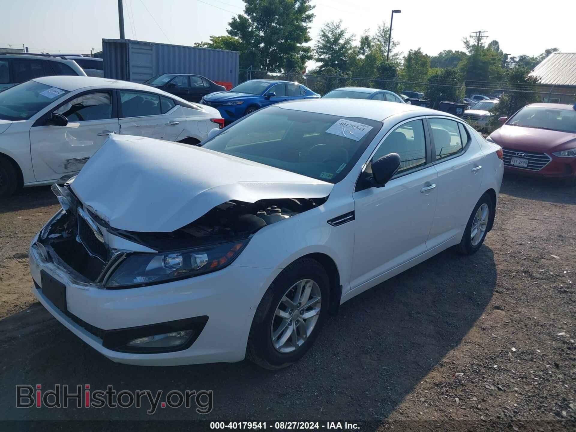 2013 KIA OPTIMA - VIN: KNAGM4A73D5439074 - Фото 2
