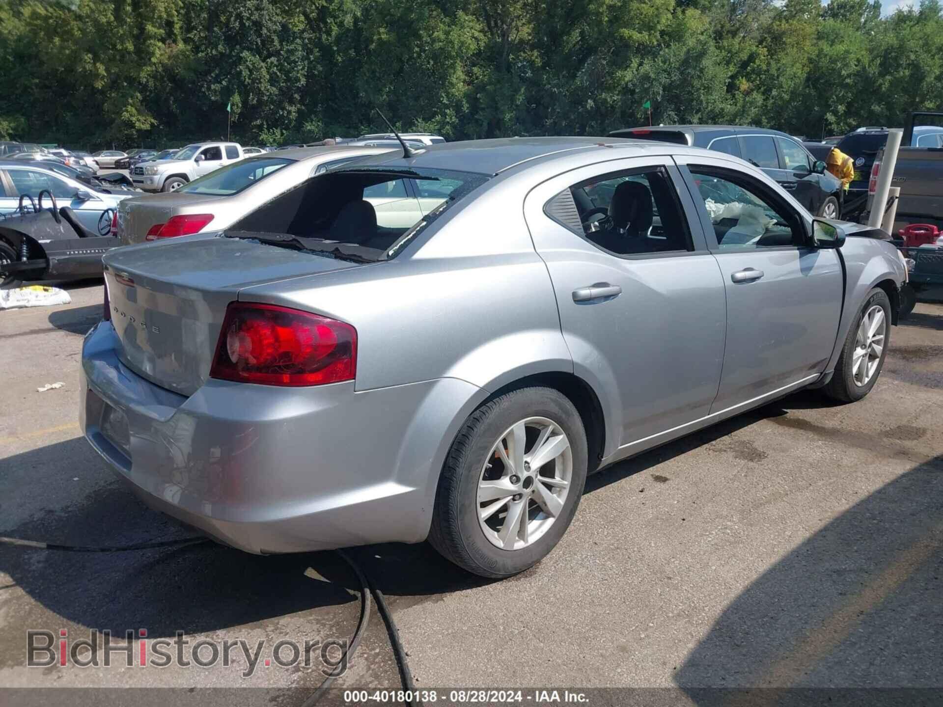 2013 DODGE AVENGER - VIN: 1C3CDZAG9DN757574 - Фото 4