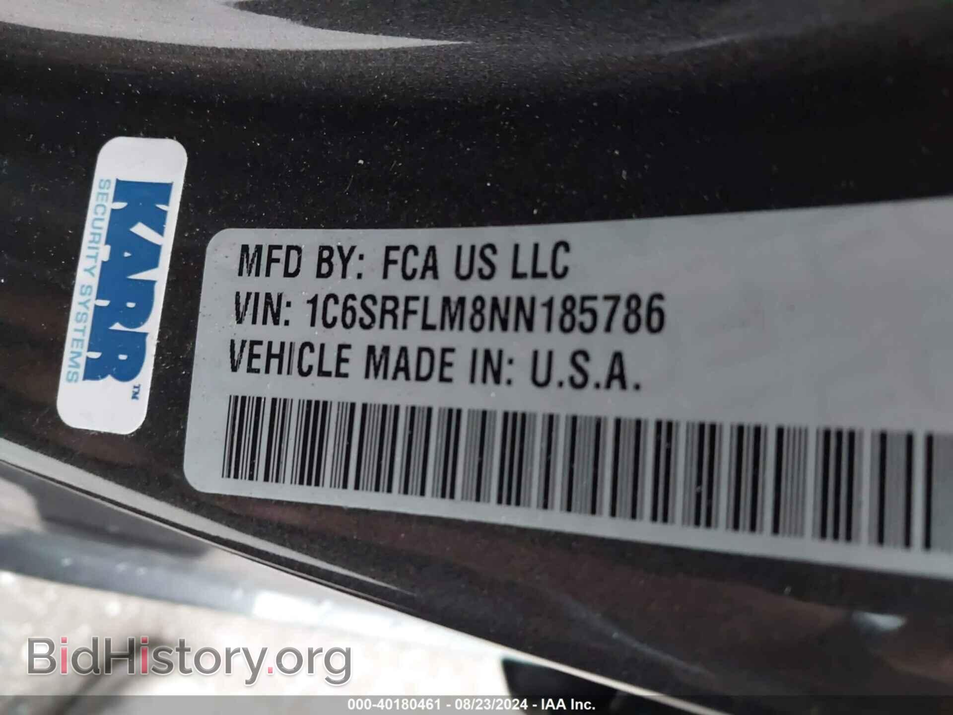 2022 RAM 1500 - VIN: 1C6SRFLM8NN185786 - Фото 9