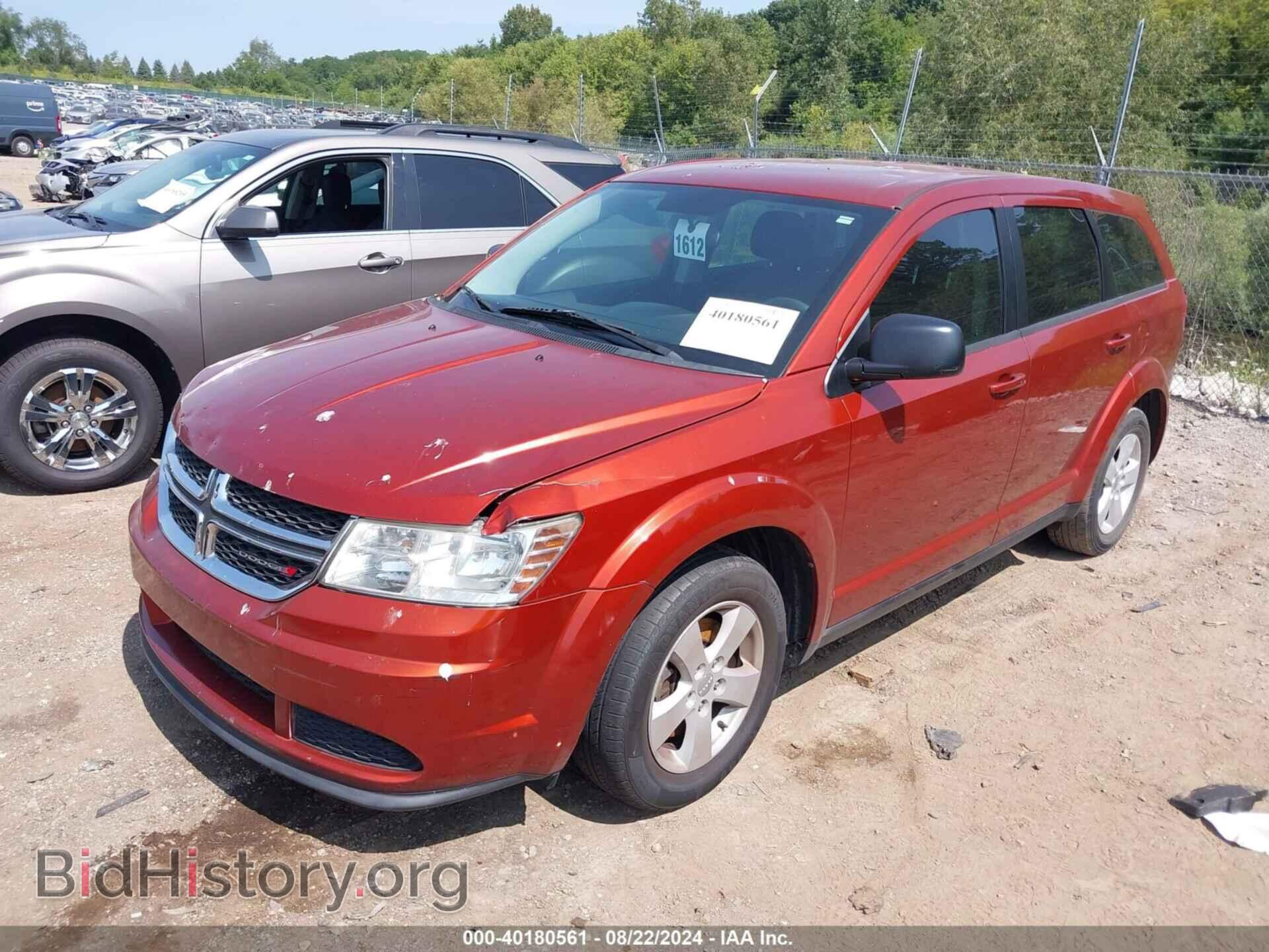 2013 DODGE JOURNEY - VIN: 3C4PDCABXDT623431 - Фото 2