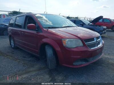 2011 Dodge GRAND CARAVAN Mainstreet, red — VIN 2D4RN3DG3BR601867, IAAI
