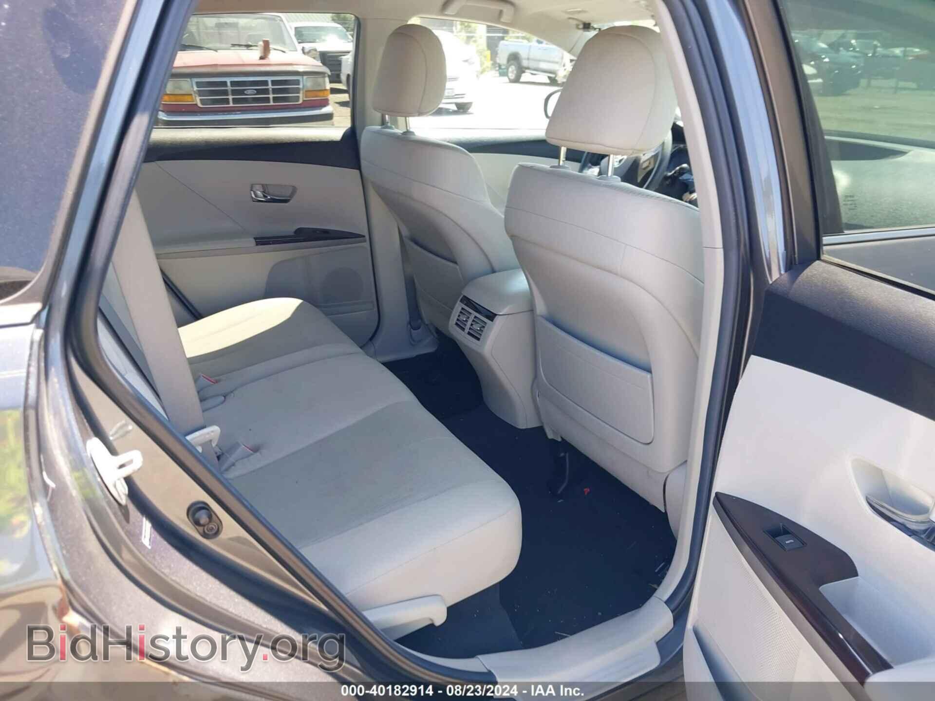 2012 TOYOTA VENZA - VIN: 4T3BA3BB6CU033963 - Фото 8