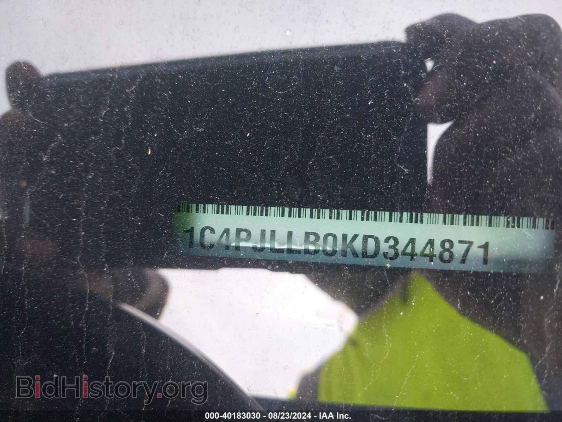 2019 JEEP CHEROKEE - VIN: 1C4PJLLB0KD344871 - Фото 9