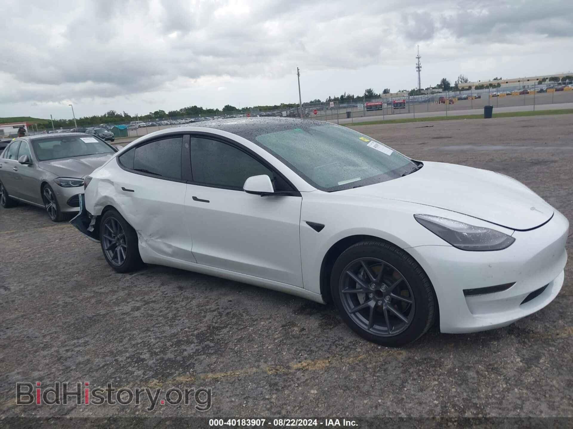 Photo 5YJ3E1EA3PF573573 - TESLA MODEL 3 2023