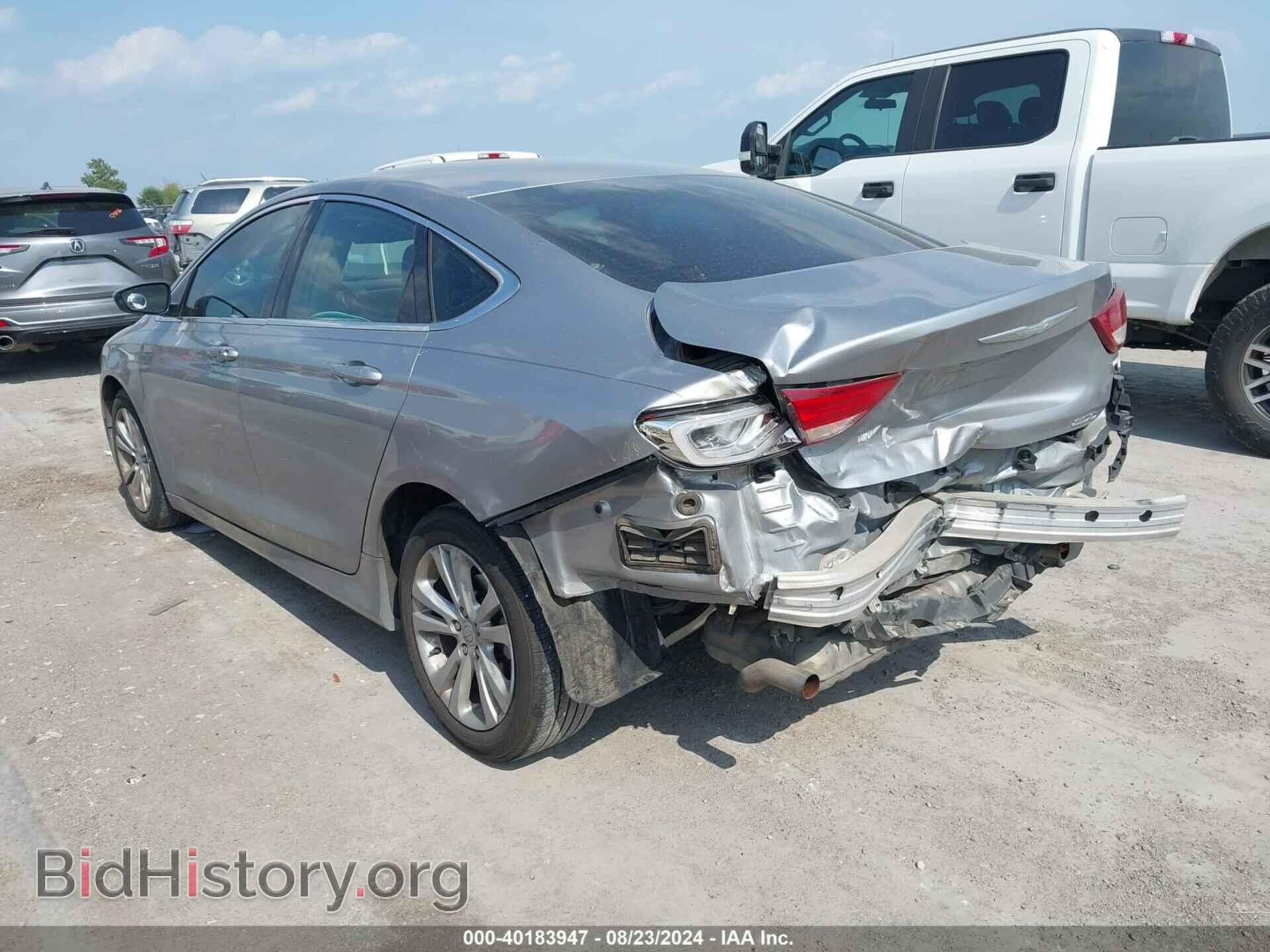 2016 CHRYSLER 200 - VIN: 1C3CCCAG8GN101466 - Фото 3