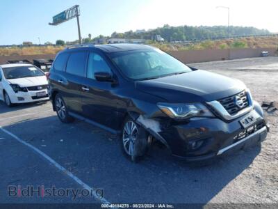 2020 Nissan PATHFINDER SV 2WD, черный — VIN 5N1DR2BN8LC636241, IAAI