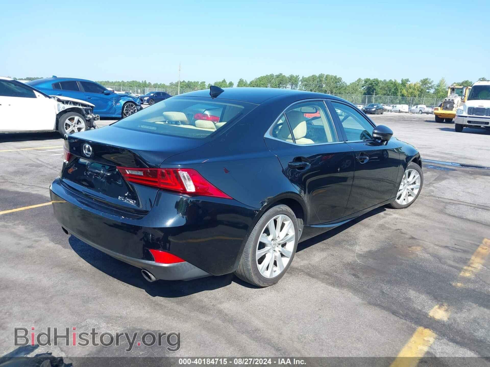 2014 LEXUS IS 250 - VIN: JTHBF1D23E5029767 - Фото 4