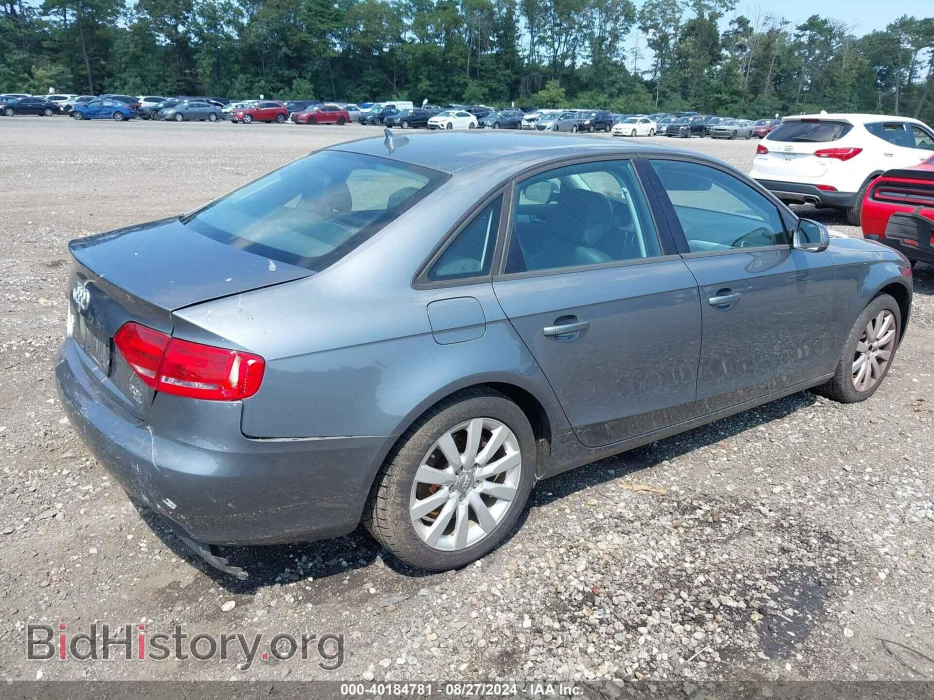2012 AUDI A4 - VIN: WAUBFAFL3CN014316 - Фото 4