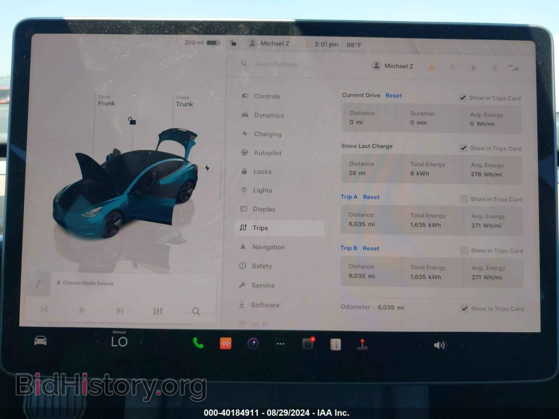 2023 TESLA MODEL 3 - VIN: 5YJ3E1EA7PF708702 - Фото 7