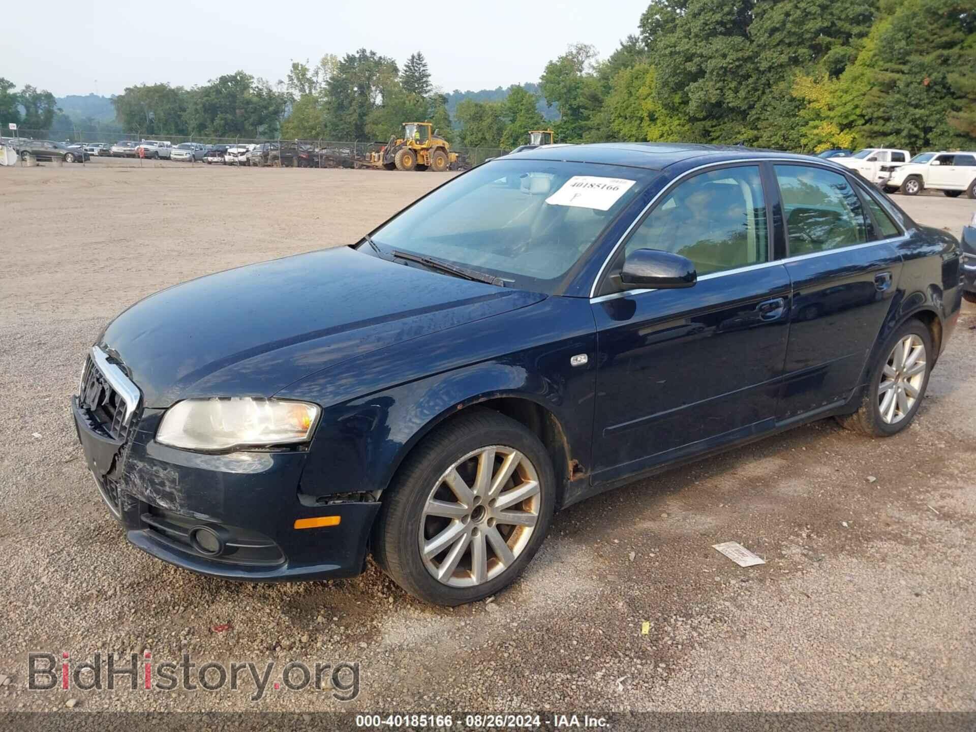 2008 AUDI A4 - VIN: WAUDF78E38A055800 - Фото 2