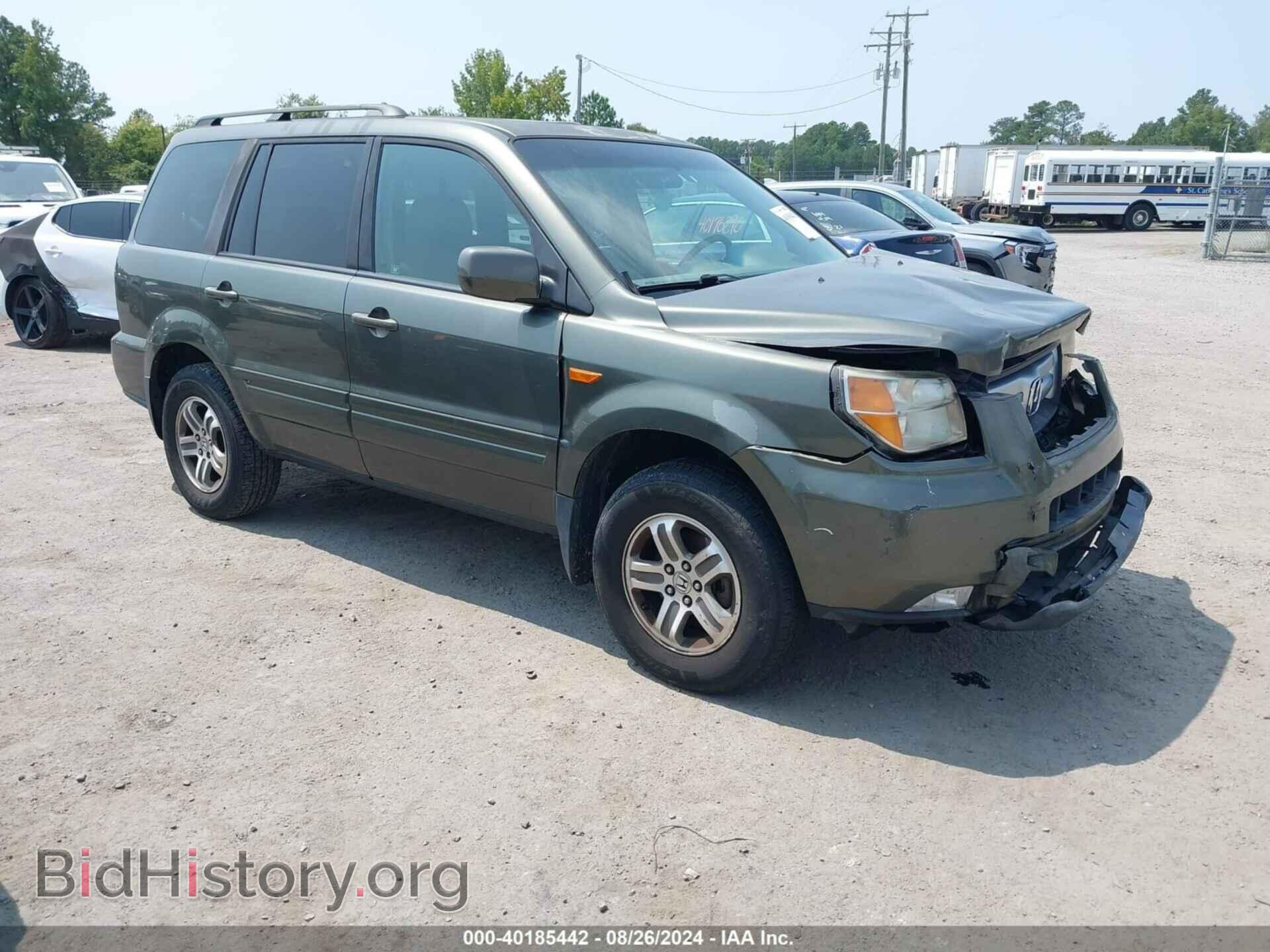 Photo 5FNYF18776B024363 - HONDA PILOT 2006