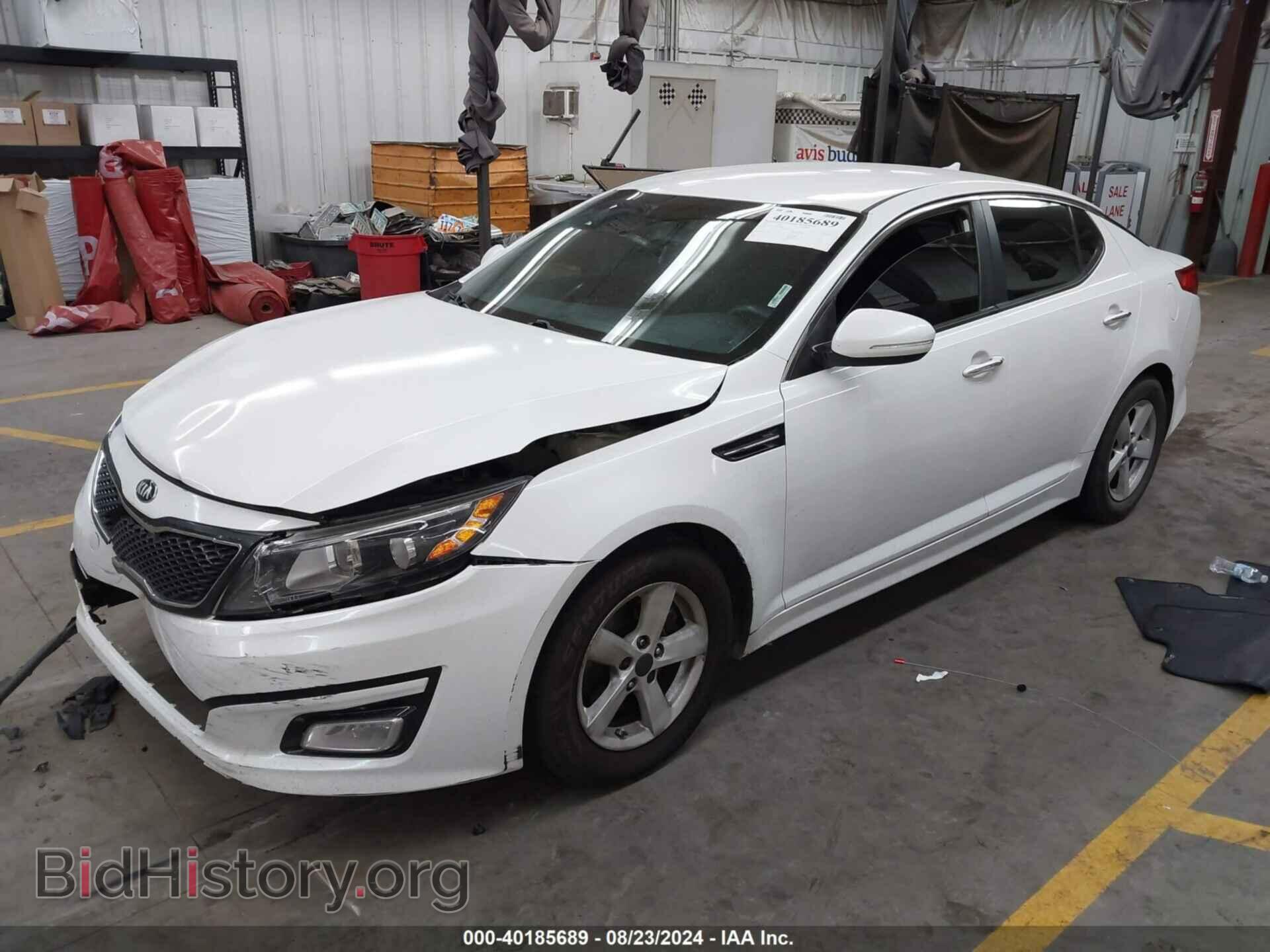 2015 KIA OPTIMA - VIN: KNAGM4A77F5659451 - Фото 2