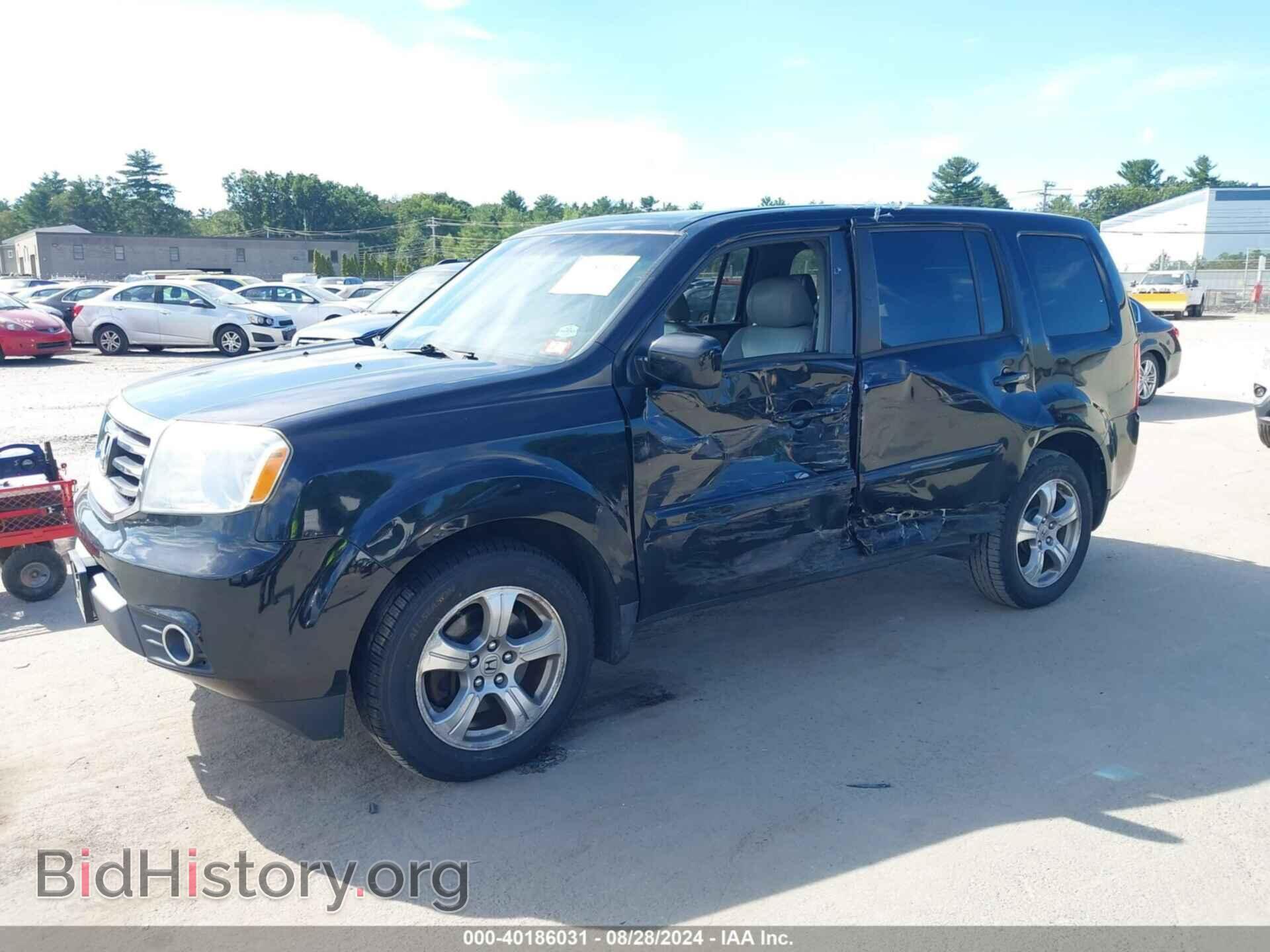 2012 HONDA PILOT - VIN: 5FNYF4H70CB017266 - Фото 2