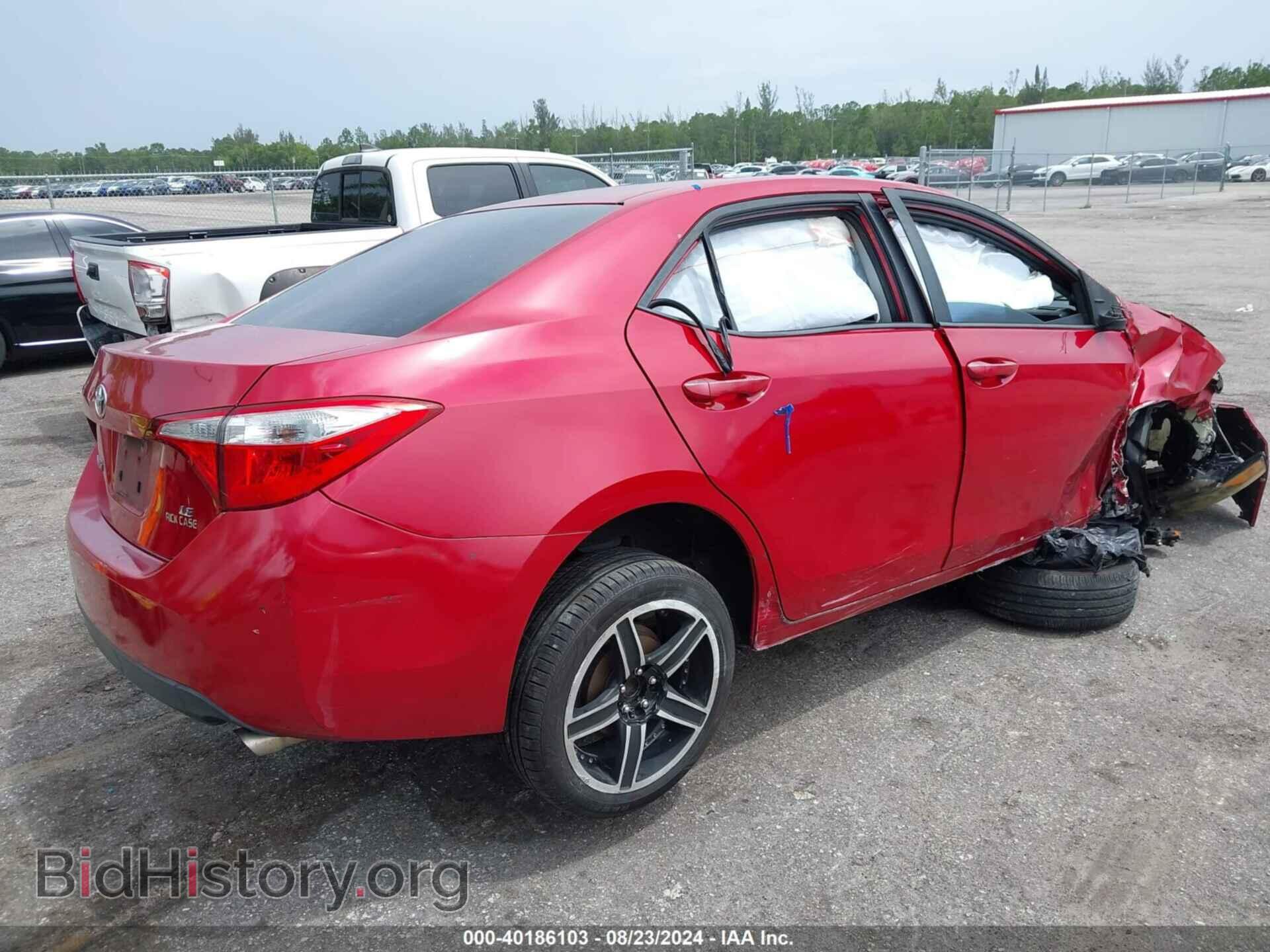 2014 TOYOTA COROLLA - VIN: 2T1BURHEXEC129250 - Фото 4