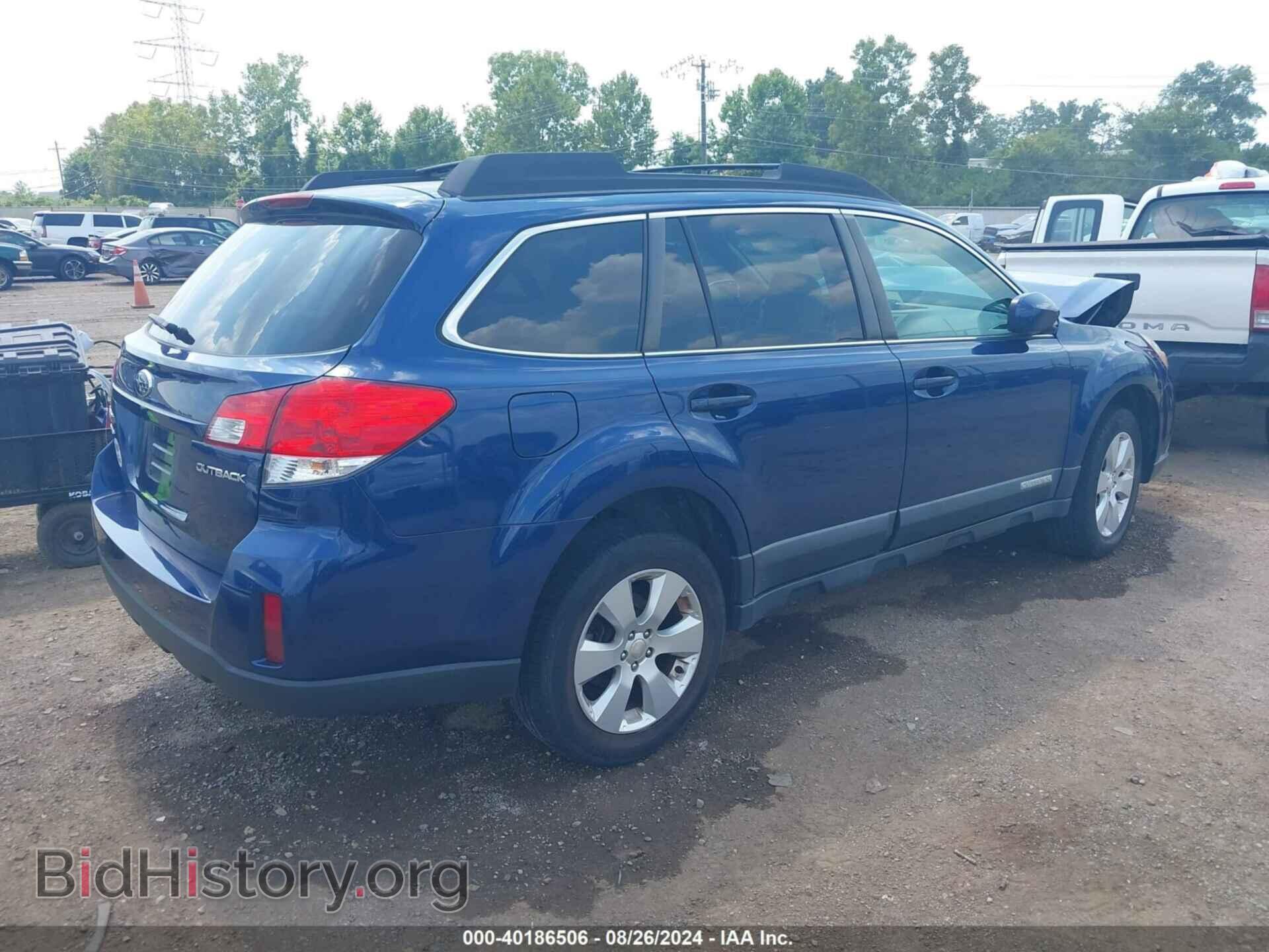 2011 SUBARU OUTBACK - VIN: 4S4BRCCC8B3341598 - Фото 4