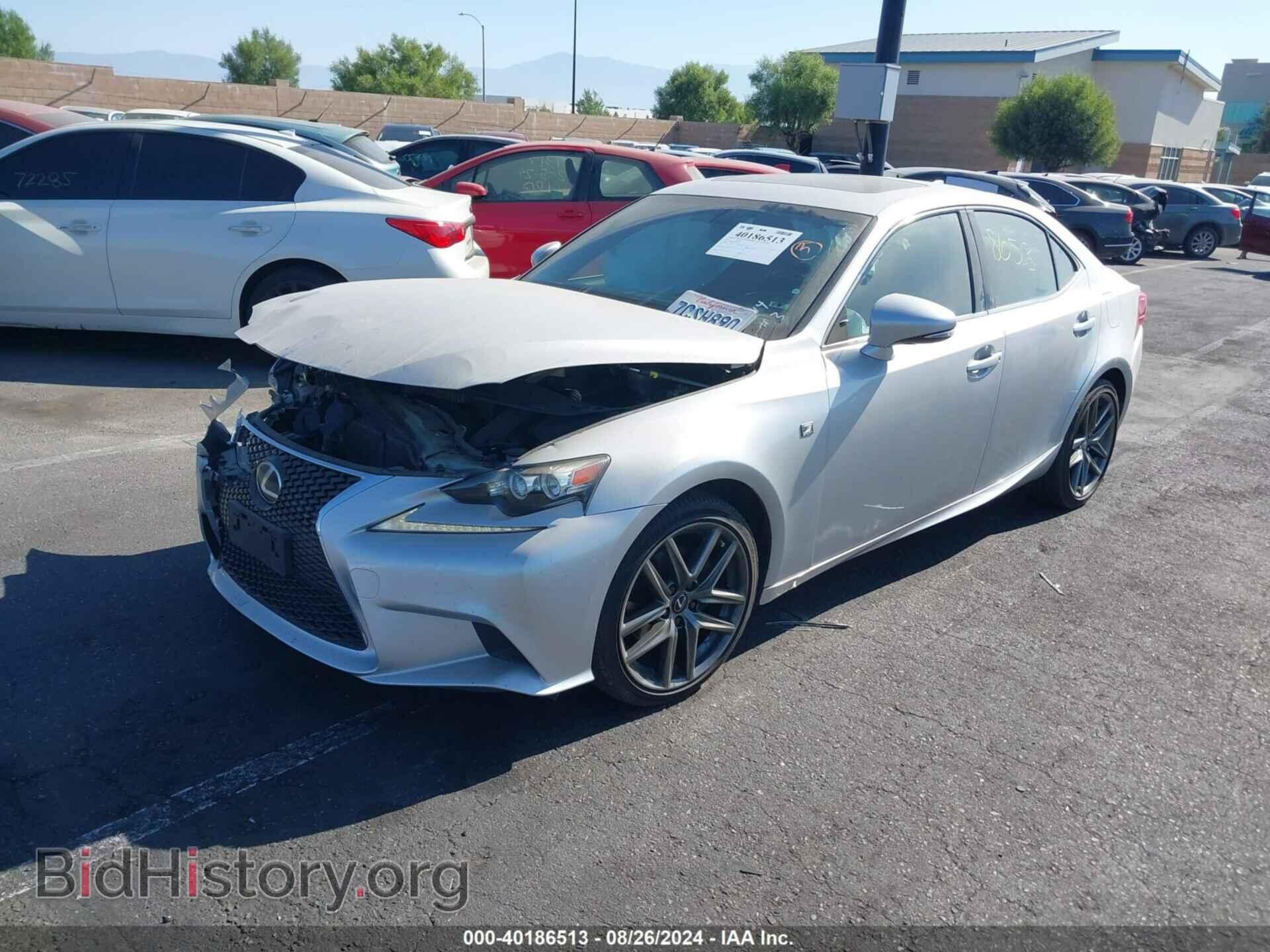 2014 LEXUS IS 250 - VIN: JTHBF1D26E5016141 - Фото 2