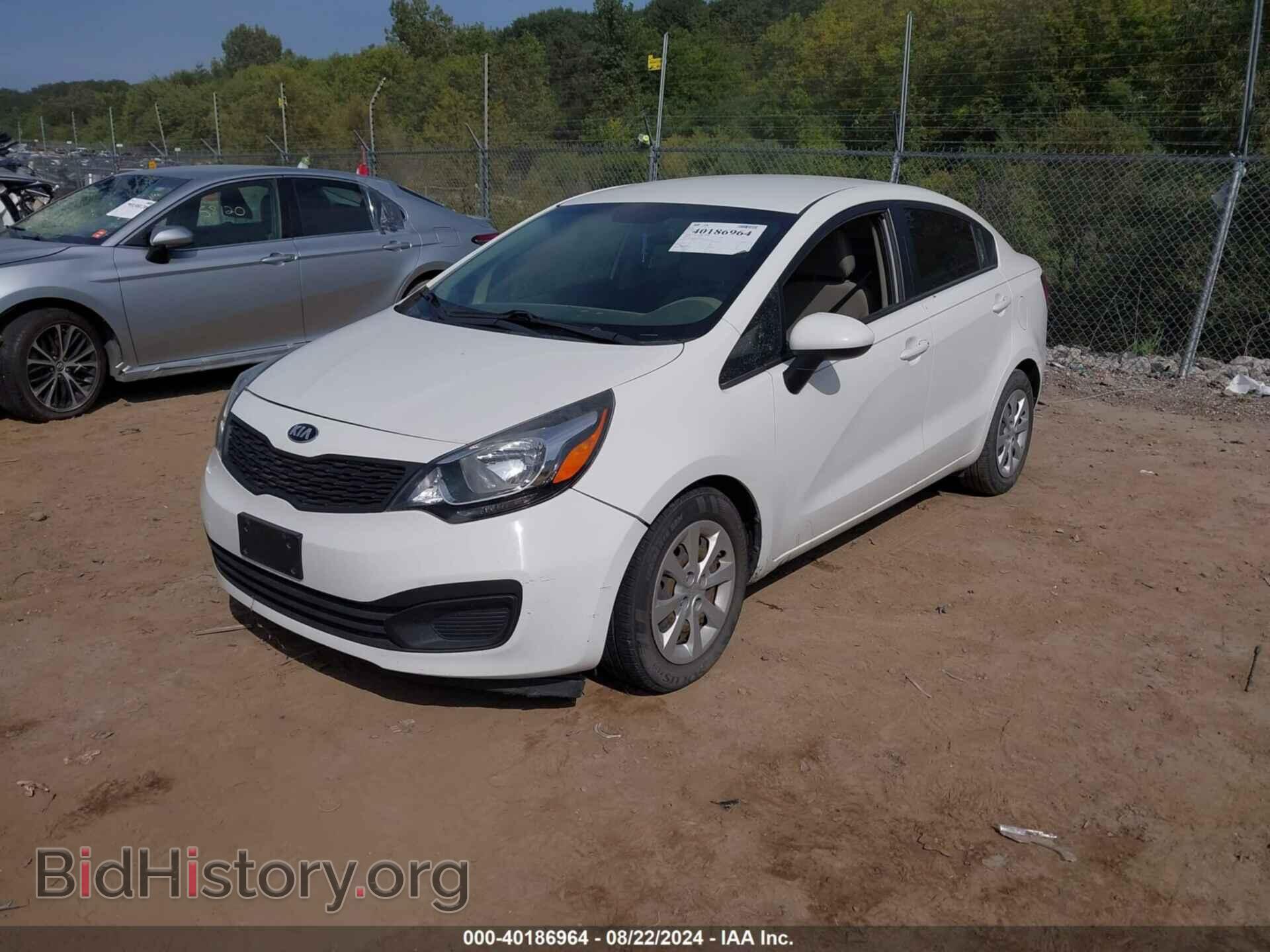2015 KIA RIO - VIN: KNADM4A35F6453202 - Фото 2