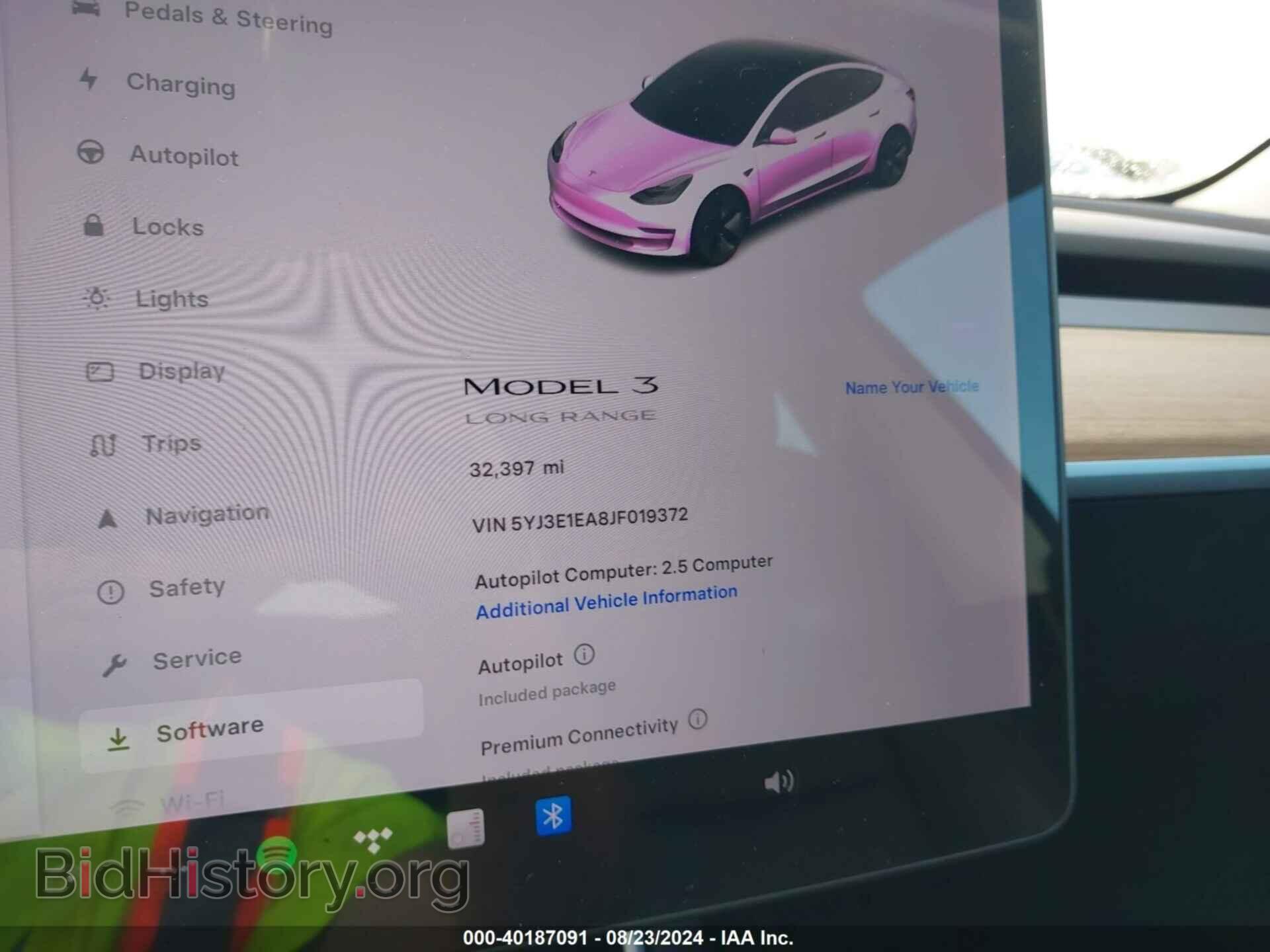 2018 TESLA MODEL 3 - VIN: 5YJ3E1EA8JF019372 - Фото 7