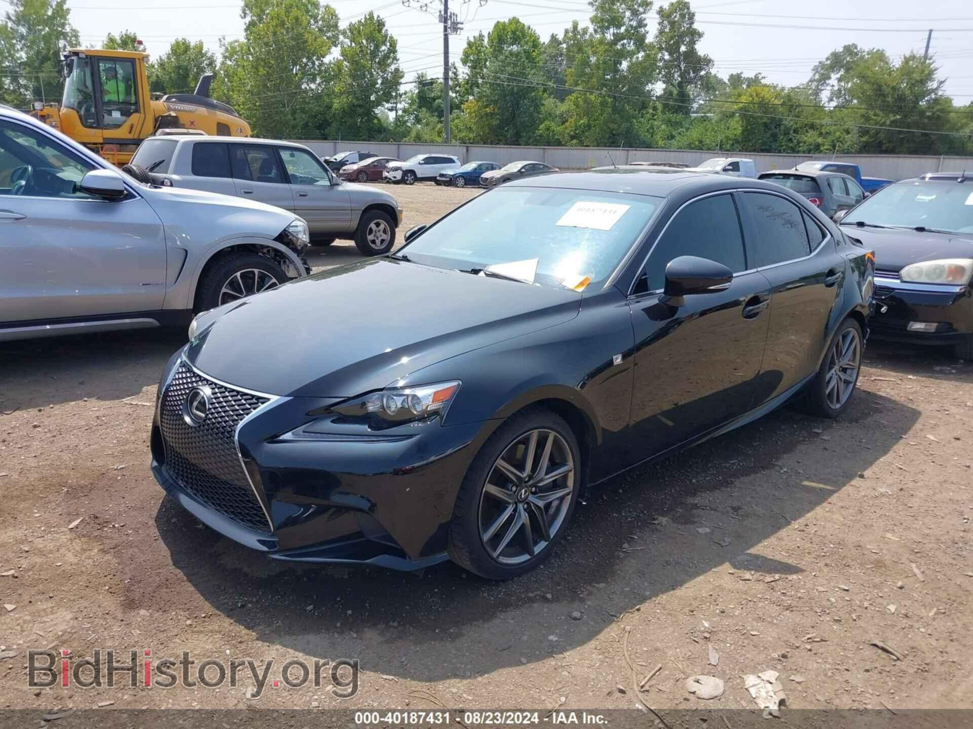 2014 LEXUS IS 350 - VIN: JTHBE1D20E5001413 - Фото 2