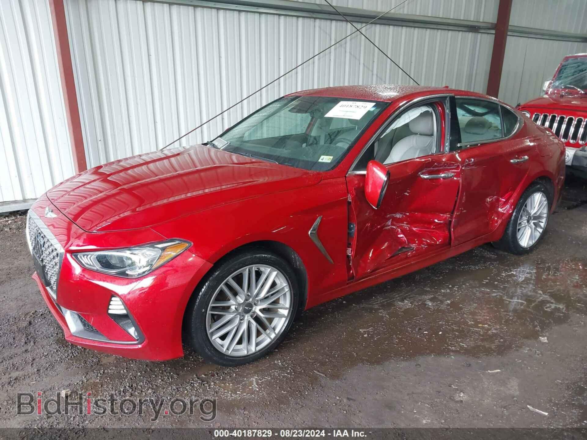 2020 GENESIS G70 - VIN: KMTG64LA0LU062683 - Фото 2