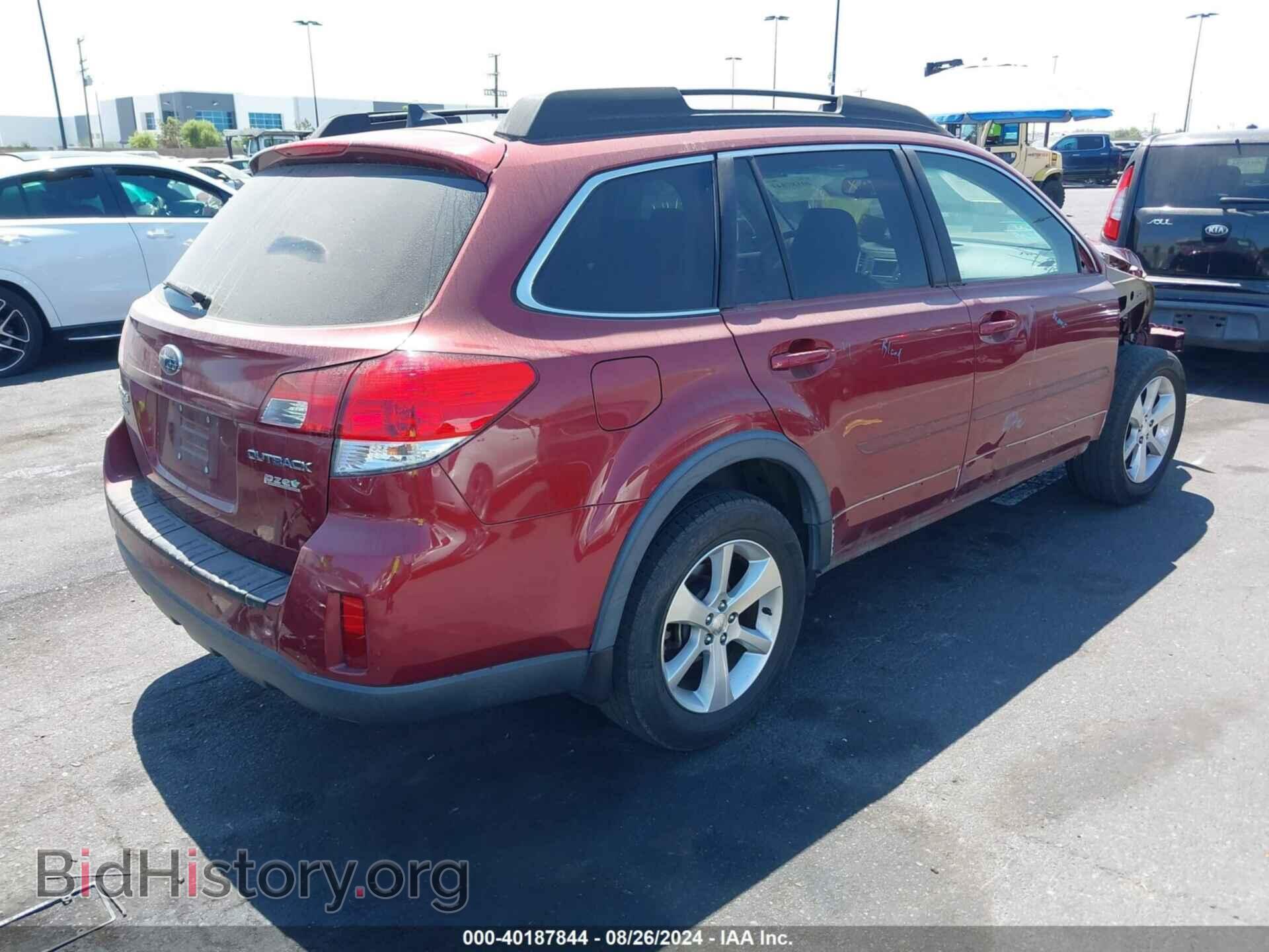 2014 SUBARU OUTBACK - VIN: 4S4BRBLC2E3308112 - Фото 4