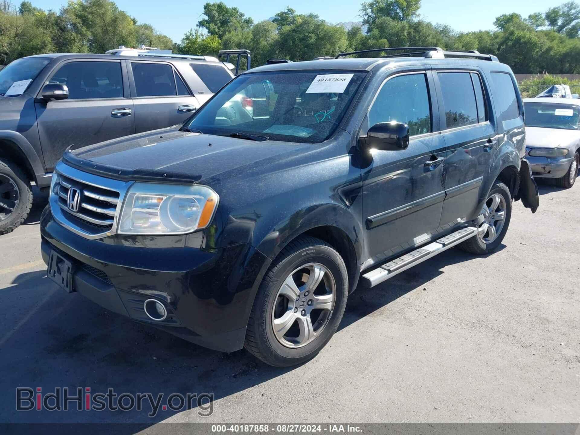 2012 HONDA PILOT - VIN: 5FNYF4H78CB007133 - Фото 2