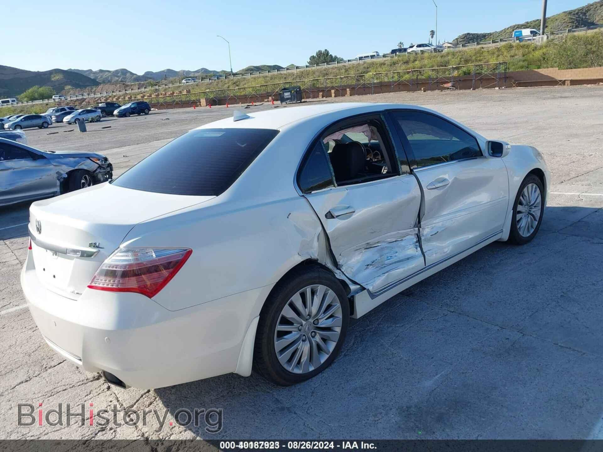 2011 ACURA RL - VIN: JH4KB2F6XBC000937 - Фото 4