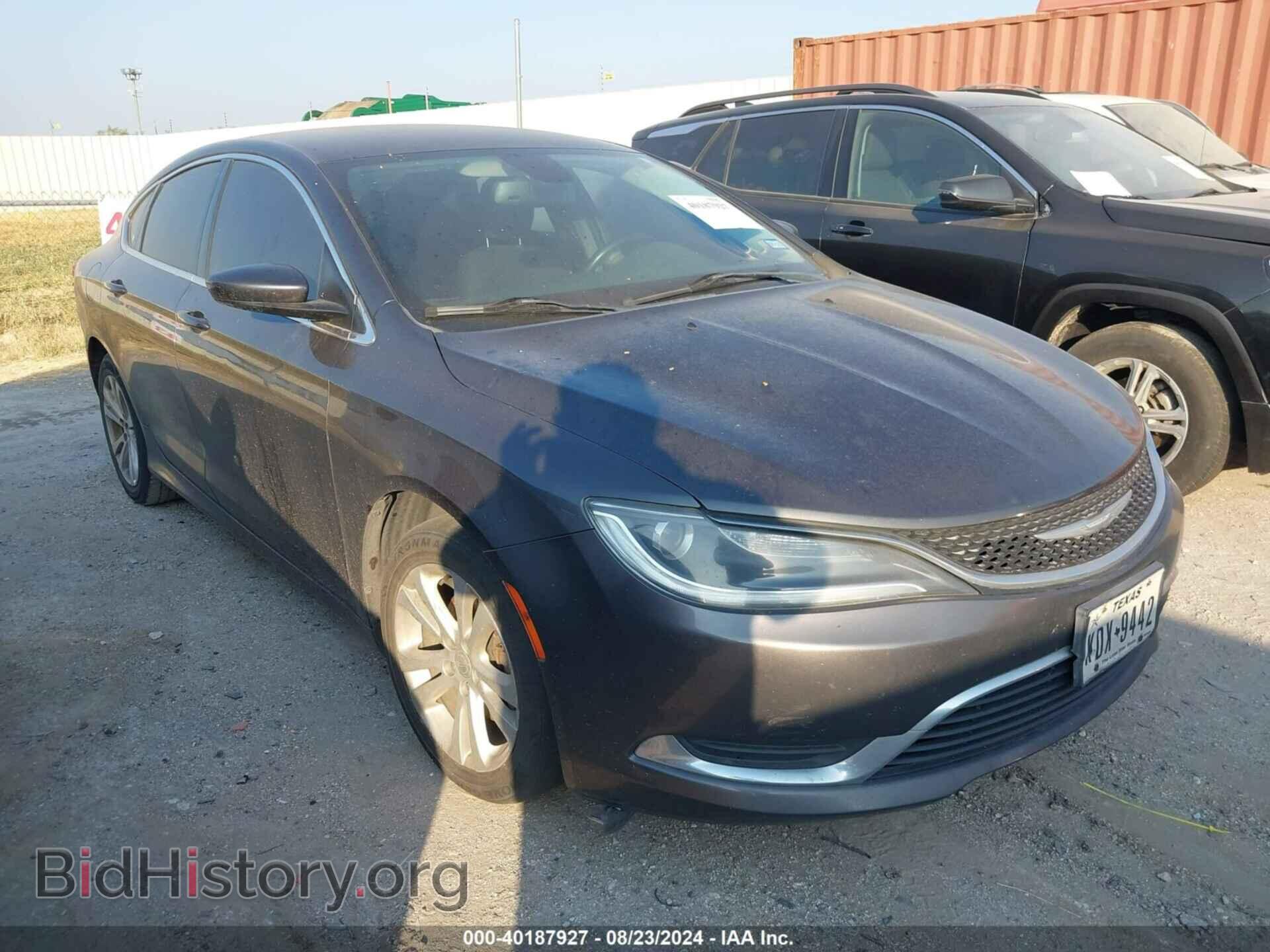Фотография 1C3CCCAB2FN635436 - CHRYSLER 200 2015
