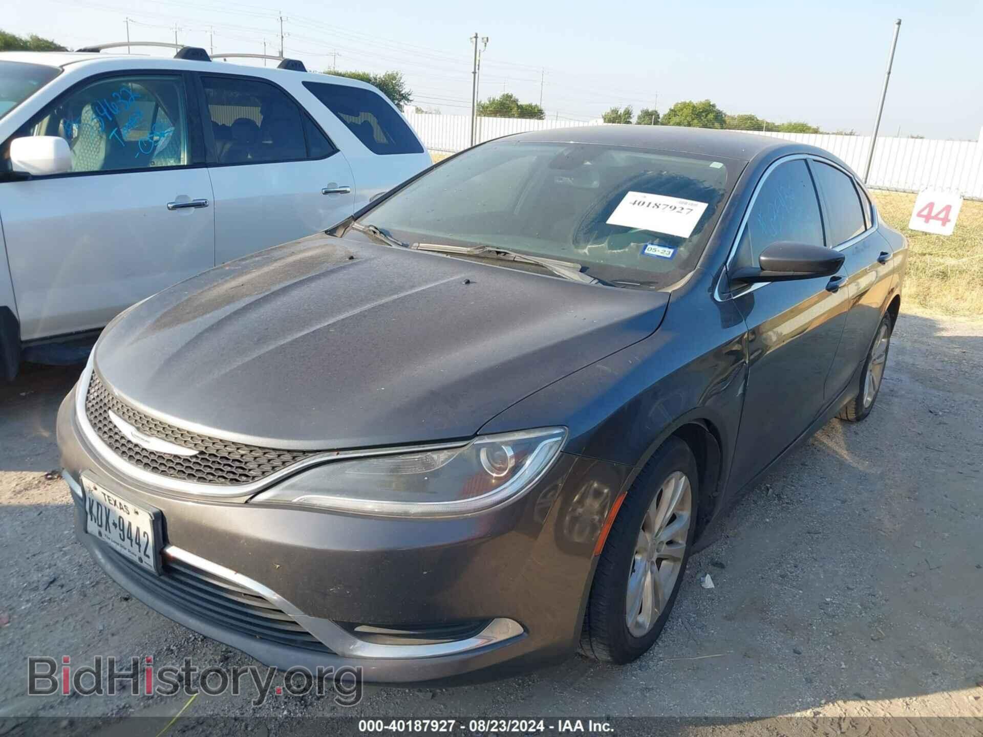 2015 CHRYSLER 200 - VIN: 1C3CCCAB2FN635436 - Фото 2