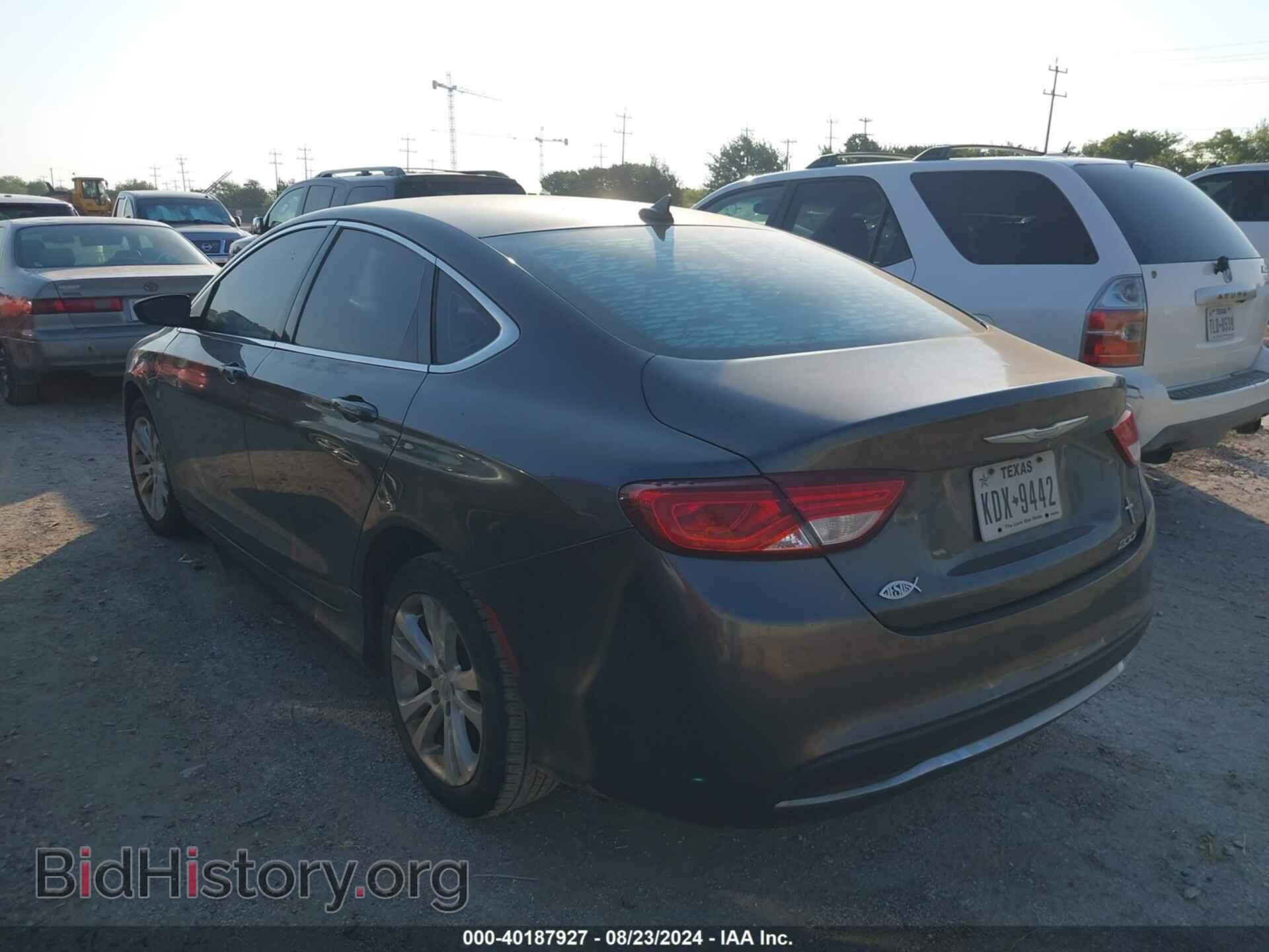 2015 CHRYSLER 200 - VIN: 1C3CCCAB2FN635436 - Фото 3