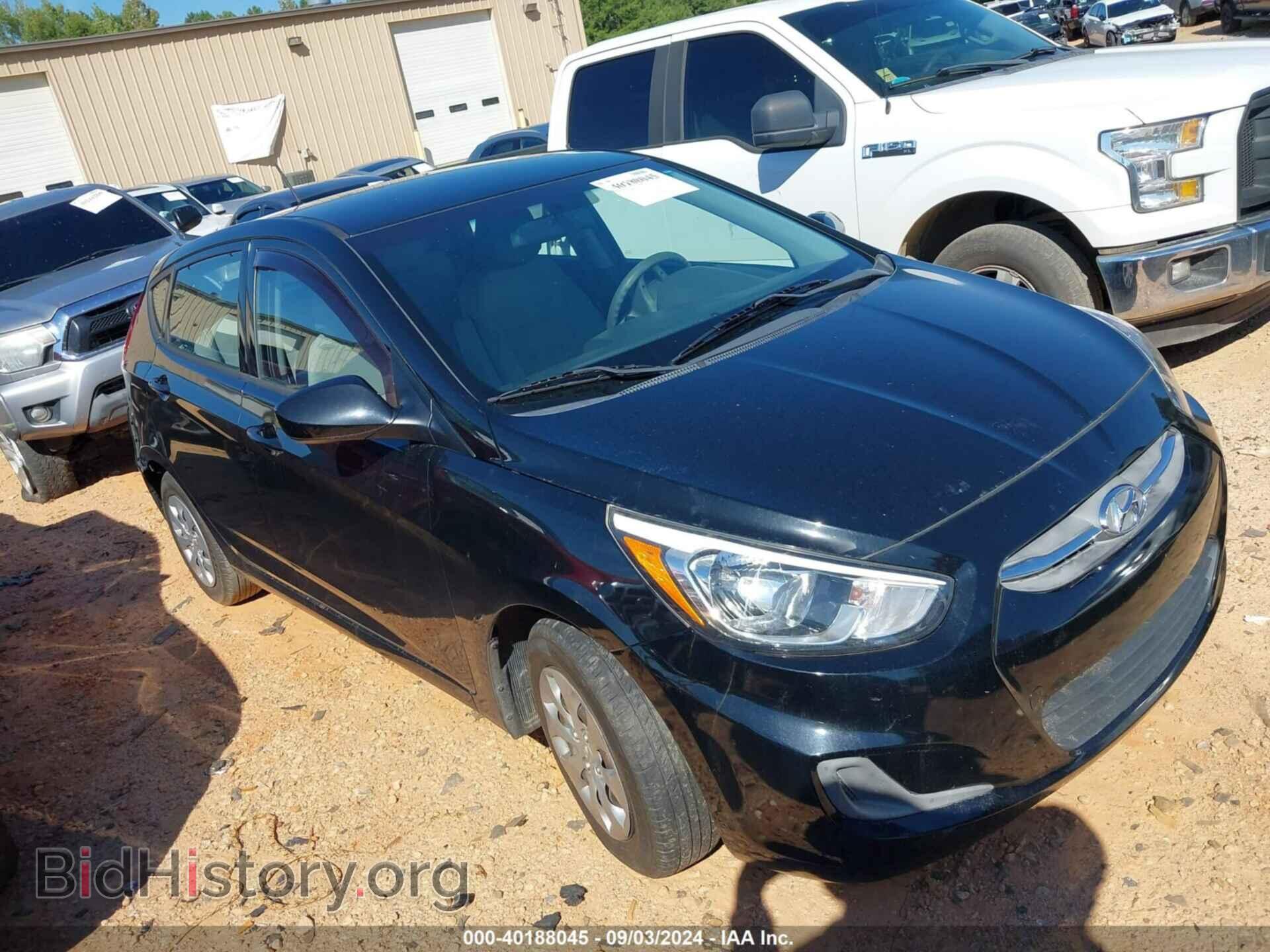 Фотография KMHCT5AE6HU347960 - HYUNDAI ACCENT 2017