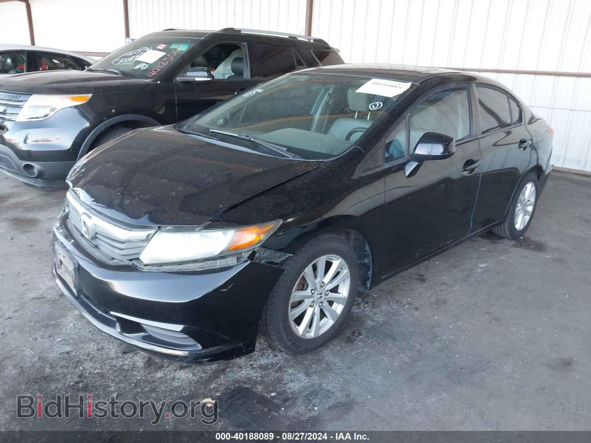 2012 HONDA CIVIC - VIN: 19XFB2F94CE300271 - Фото 2