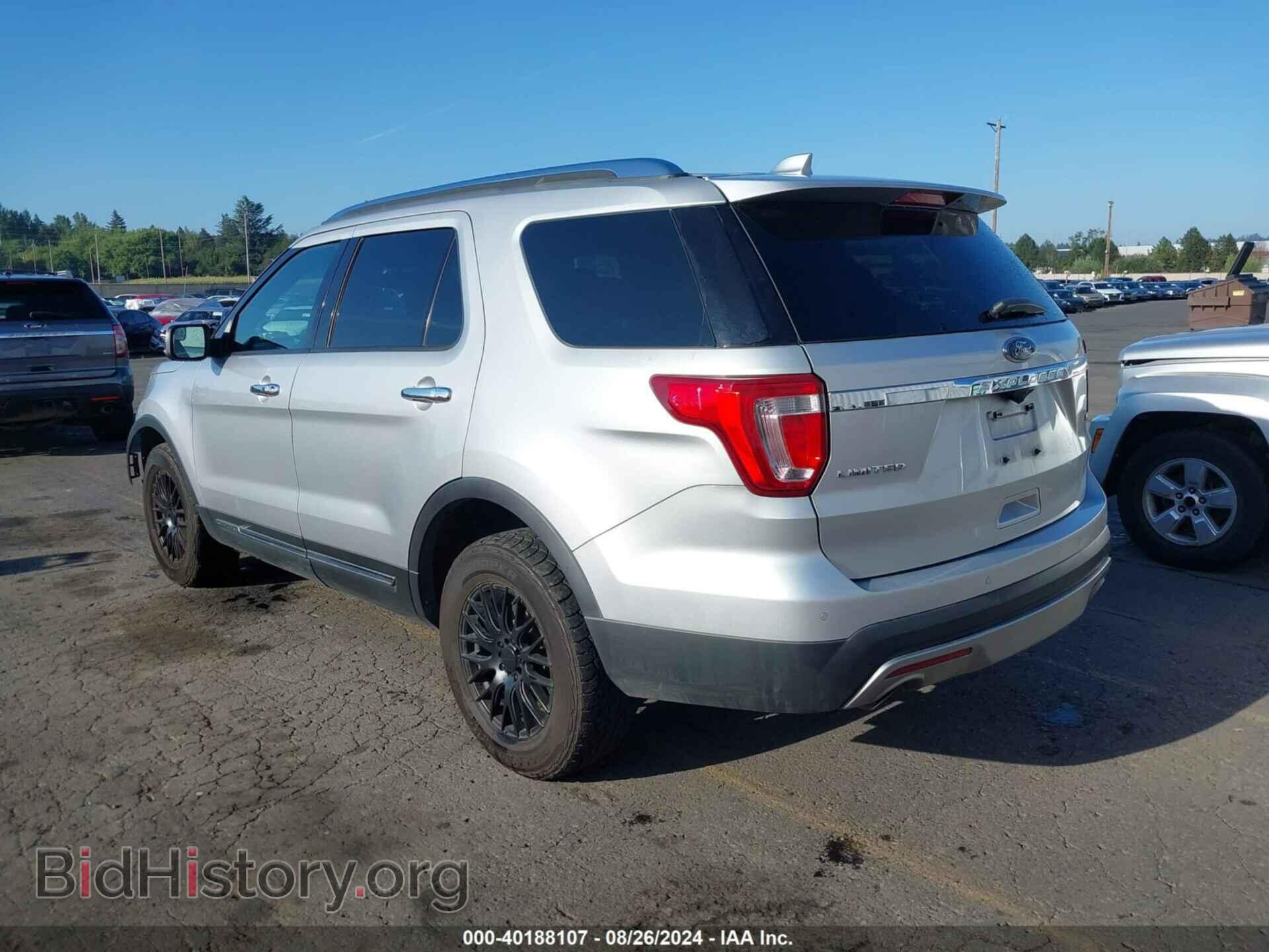 2016 FORD EXPLORER - VIN: 1FM5K8F83GGA45121 - Фото 3