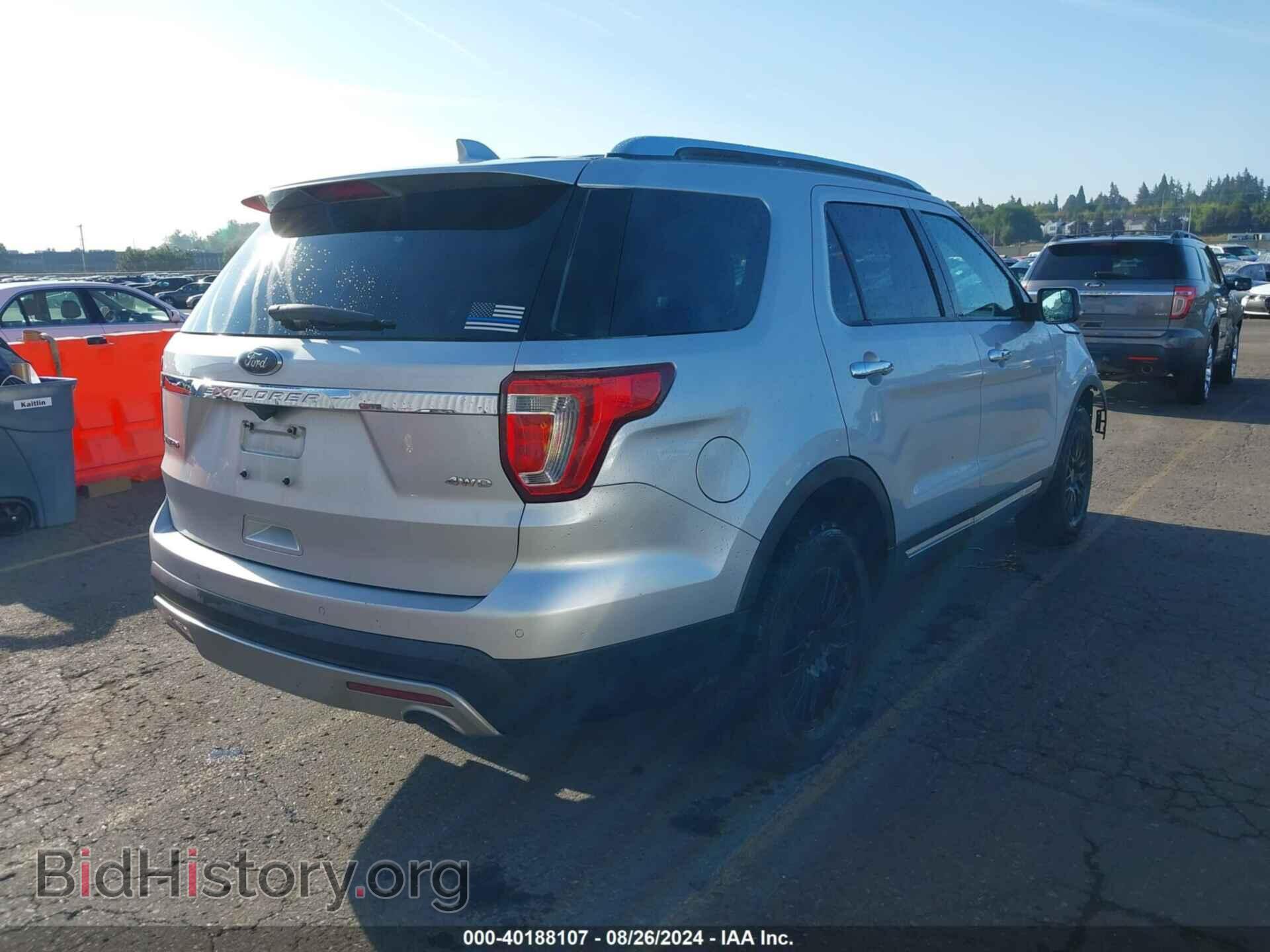 2016 FORD EXPLORER - VIN: 1FM5K8F83GGA45121 - Фото 4