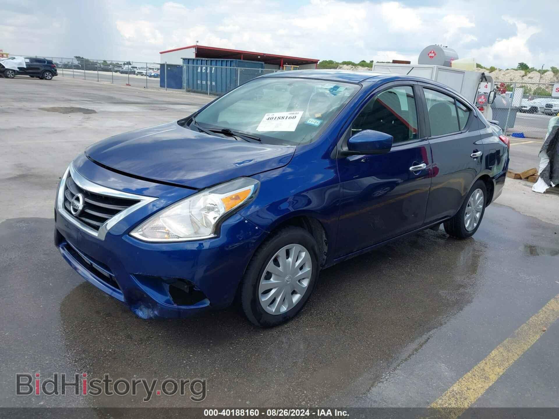 2019 NISSAN VERSA - VIN: 3N1CN7AP3KL804854 - Фото 2