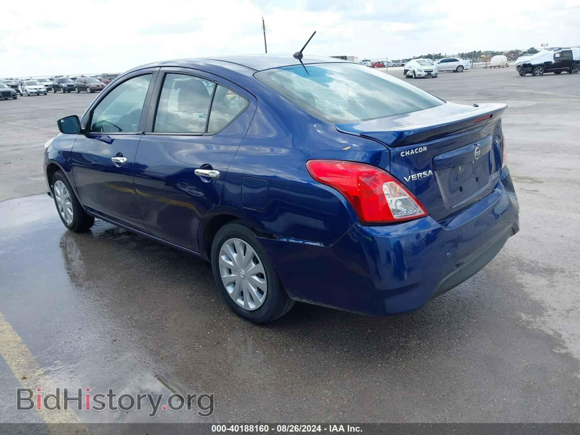 2019 NISSAN VERSA - VIN: 3N1CN7AP3KL804854 - Фото 3