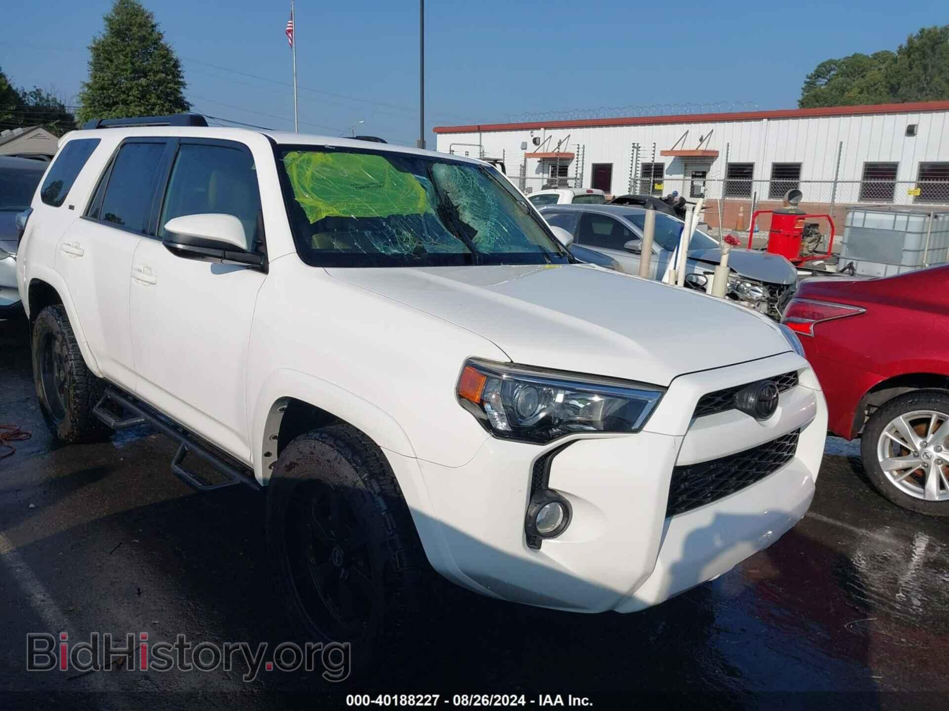 Photo JTEZU5JR0F5085404 - TOYOTA 4RUNNER 2015