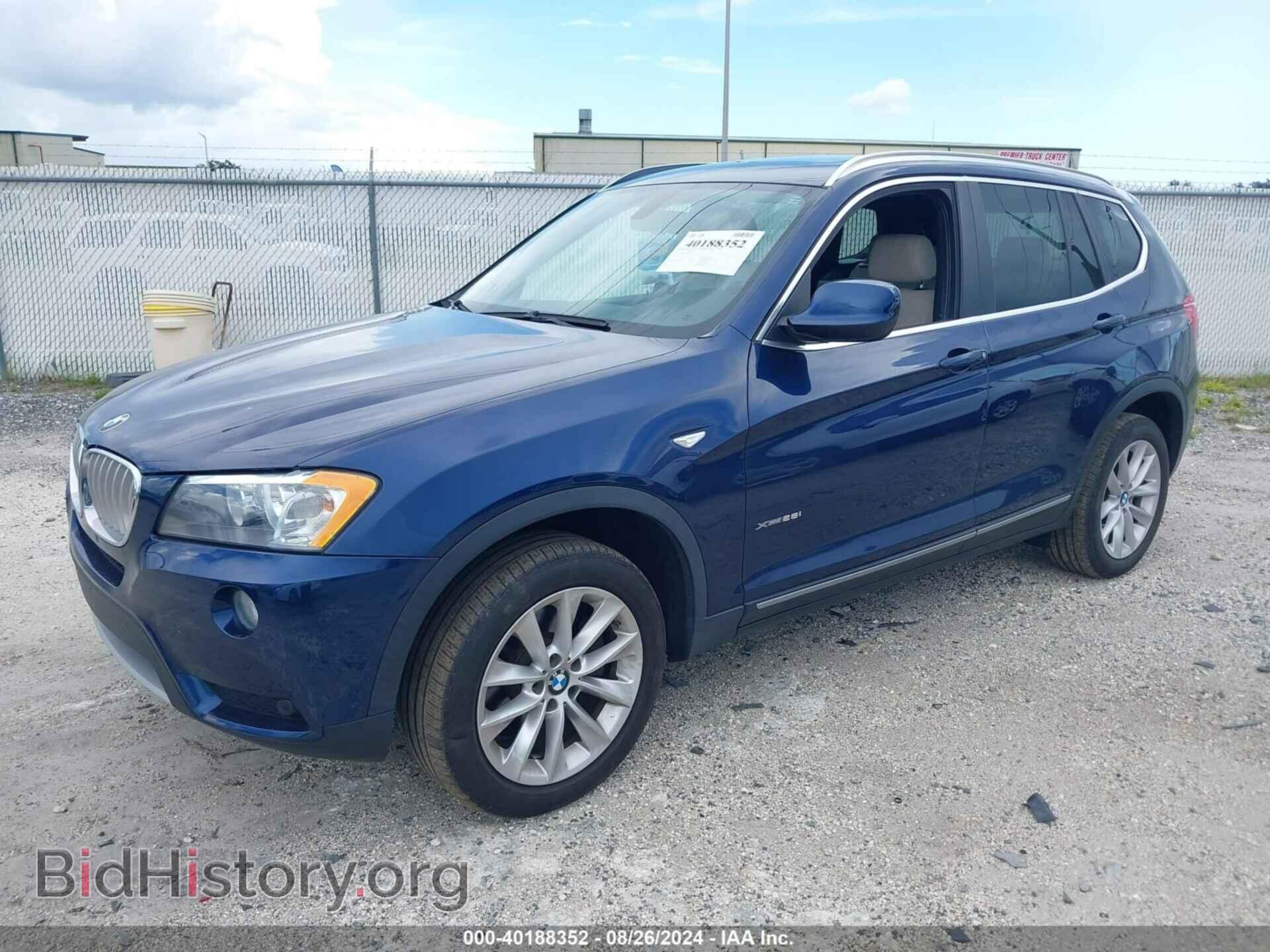 2013 BMW X3 - VIN: 5UXWX9C58D0D03181 - Фото 2
