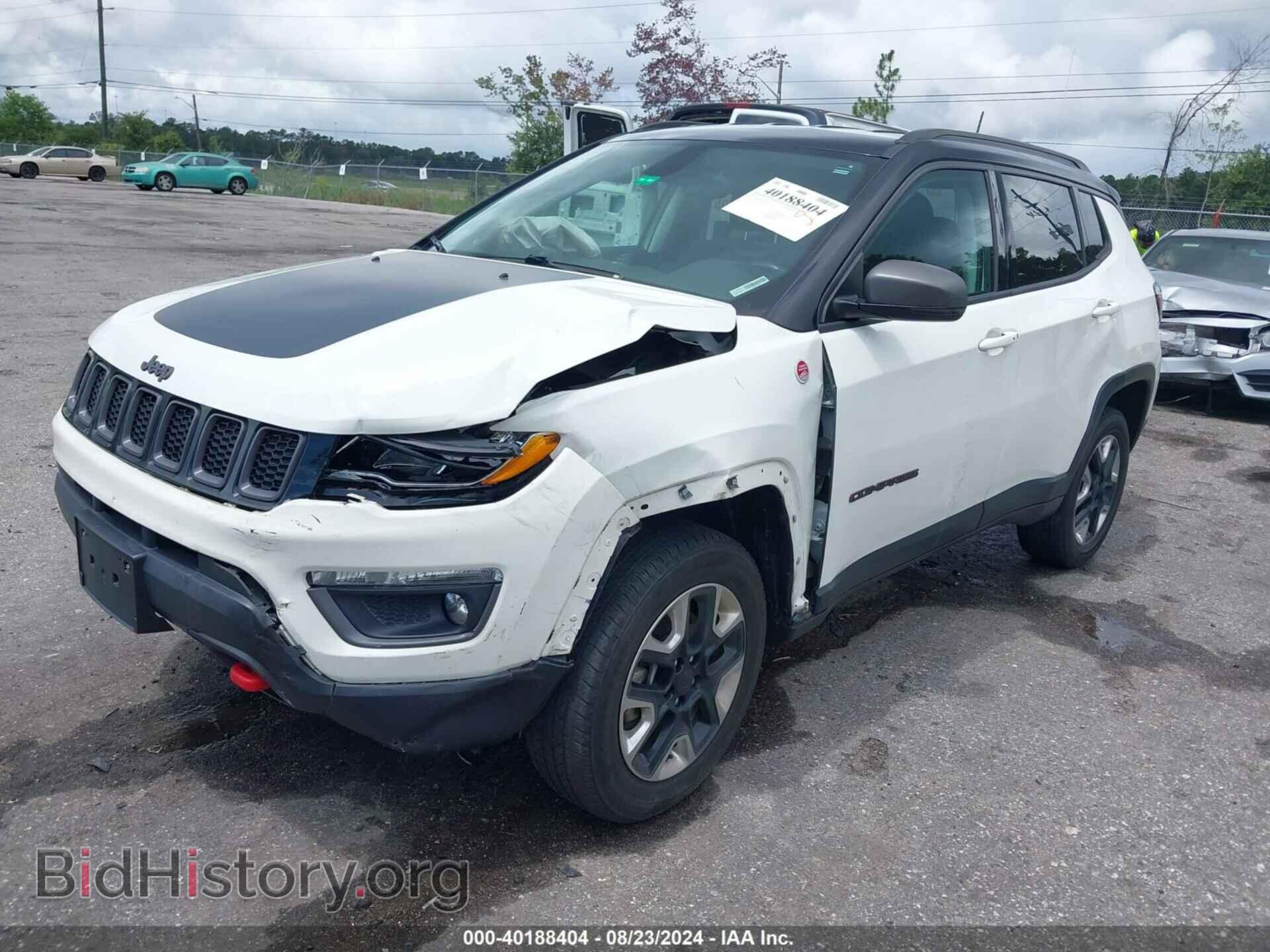 2018 JEEP COMPASS - VIN: 3C4NJDDB3JT348367 - Фото 2