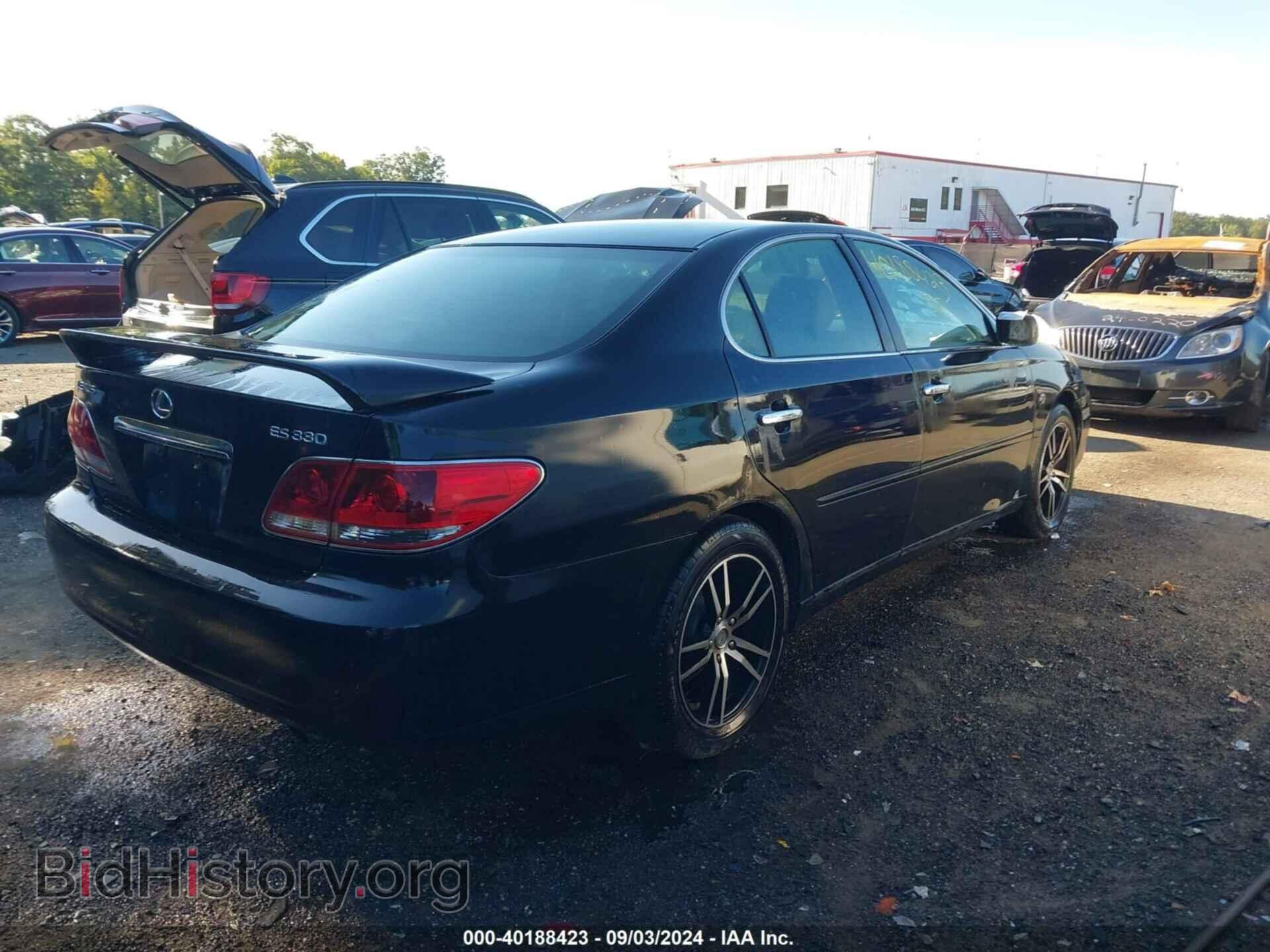 2006 LEXUS ES 330 - VIN: JTHBA30G965149666 - Фото 4