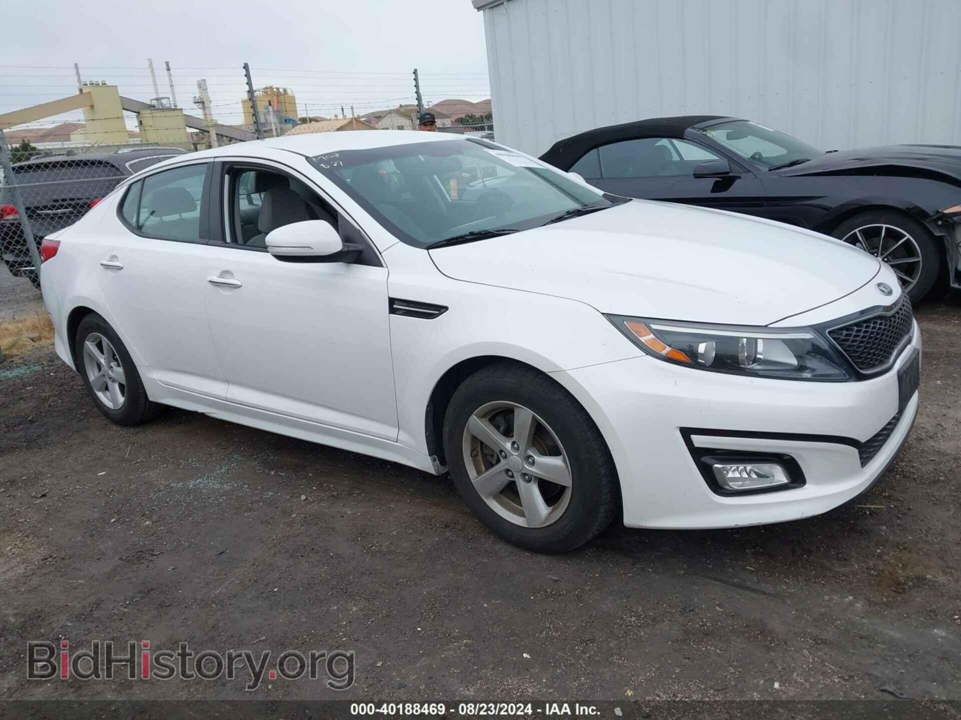 Фотография KNAGM4A78F5634137 - KIA OPTIMA 2015